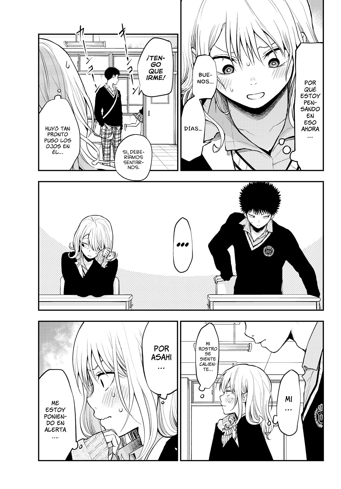 Kuroiwa Medaka Ni Watashi No Kawaii Ga Tsuujinai Capitulo 22: Sintiéndome mal junto a ese tipo. página 8