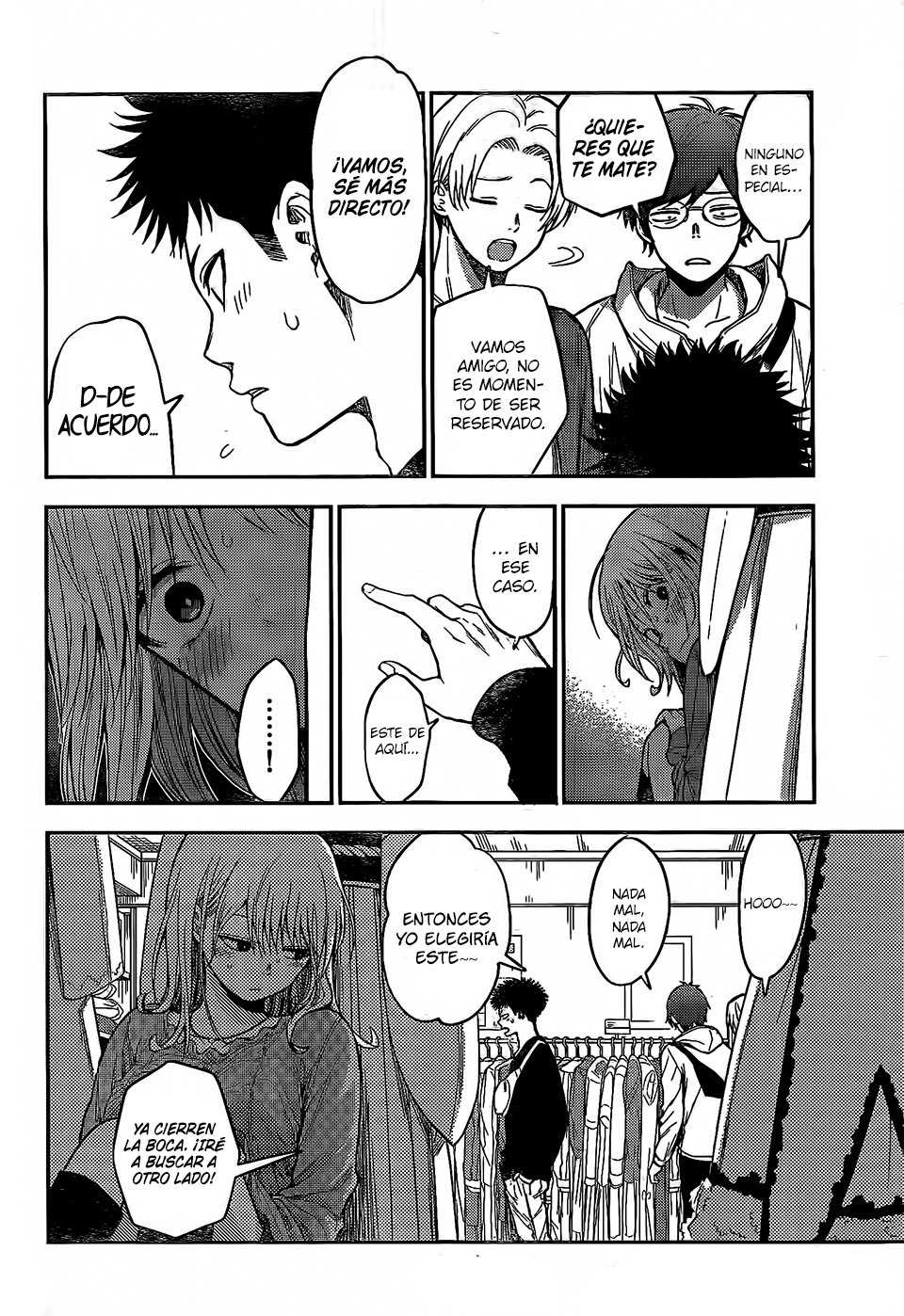 Kuroiwa Medaka Ni Watashi No Kawaii Ga Tsuujinai Capitulo 25: Saliendo de compras con ese tipo. página 9
