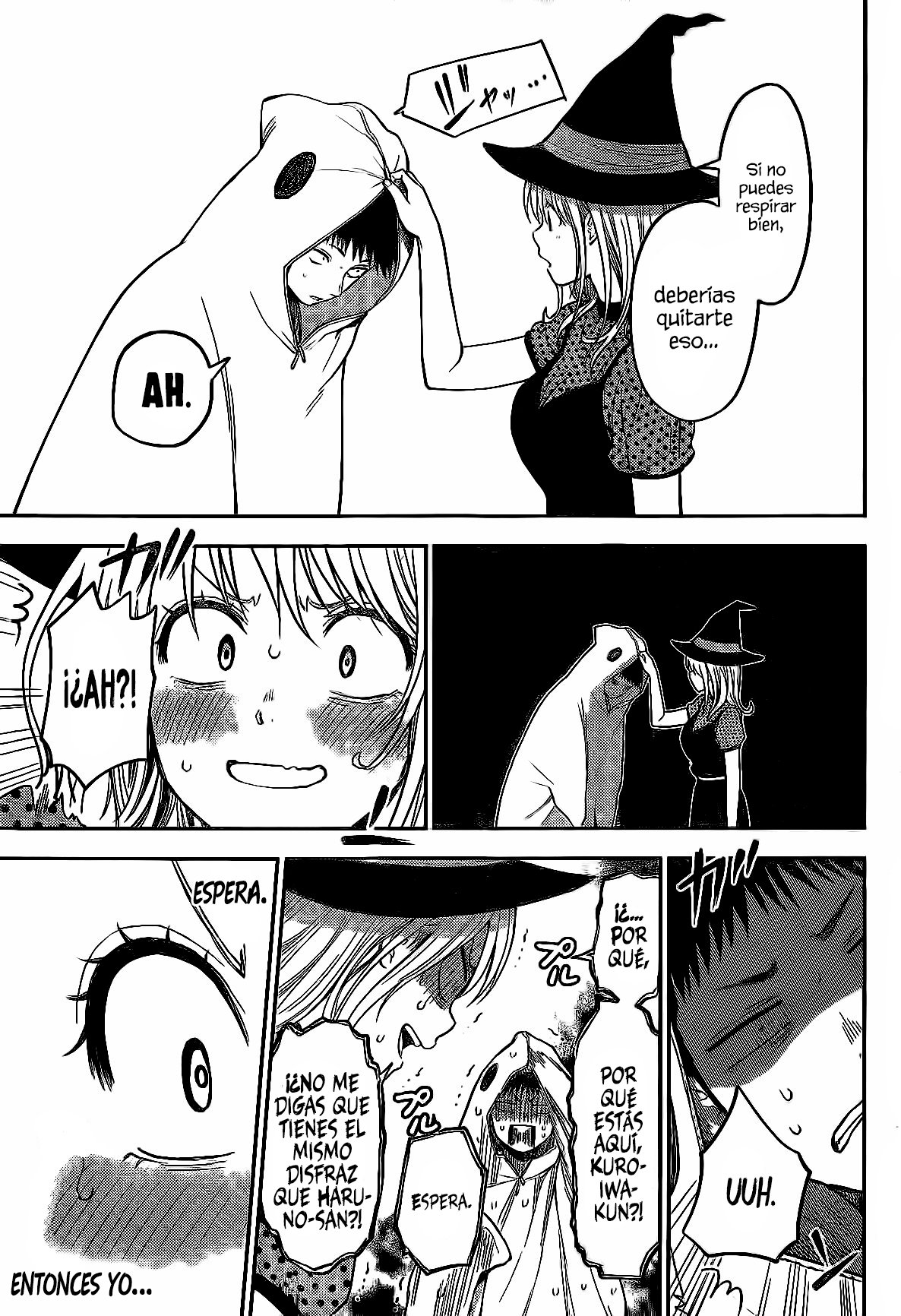 Kuroiwa Medaka Ni Watashi No Kawaii Ga Tsuujinai Capitulo 26: Un Halloween con ese tipo. página 15
