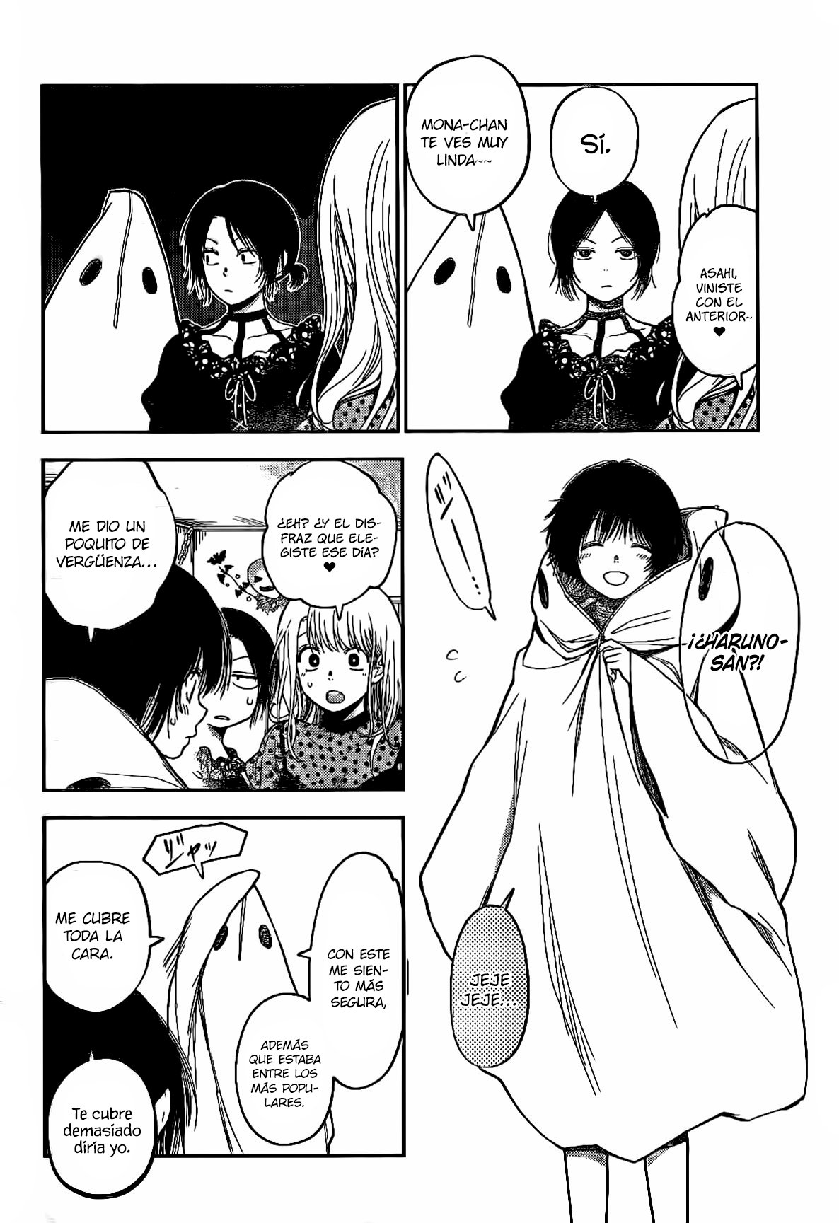 Kuroiwa Medaka Ni Watashi No Kawaii Ga Tsuujinai Capitulo 26: Un Halloween con ese tipo. página 8