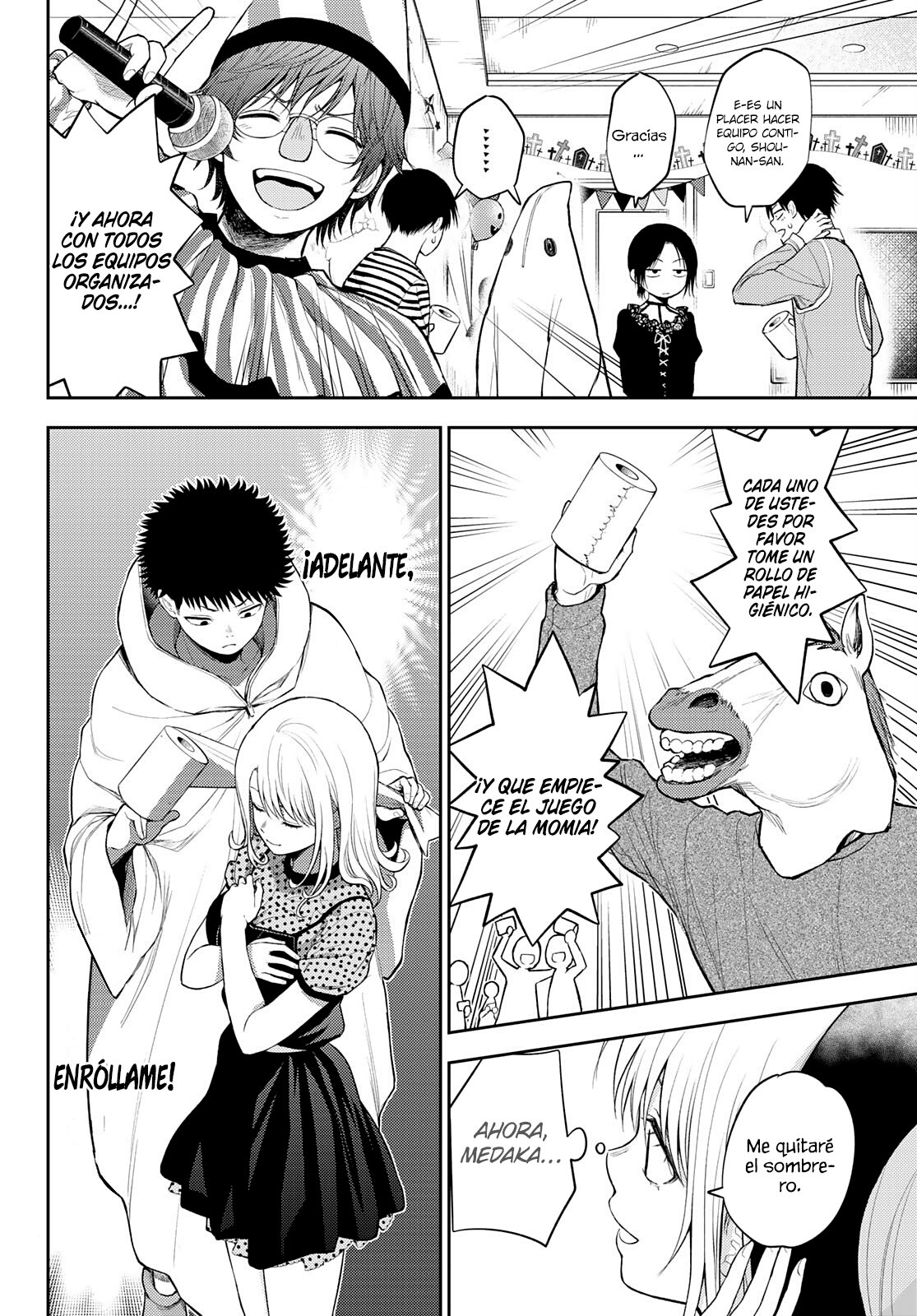 Kuroiwa Medaka Ni Watashi No Kawaii Ga Tsuujinai Capitulo 27: Ese tipo y el Juego. página 11