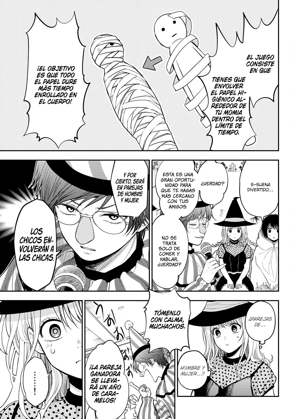 Kuroiwa Medaka Ni Watashi No Kawaii Ga Tsuujinai Capitulo 27: Ese tipo y el Juego. página 4