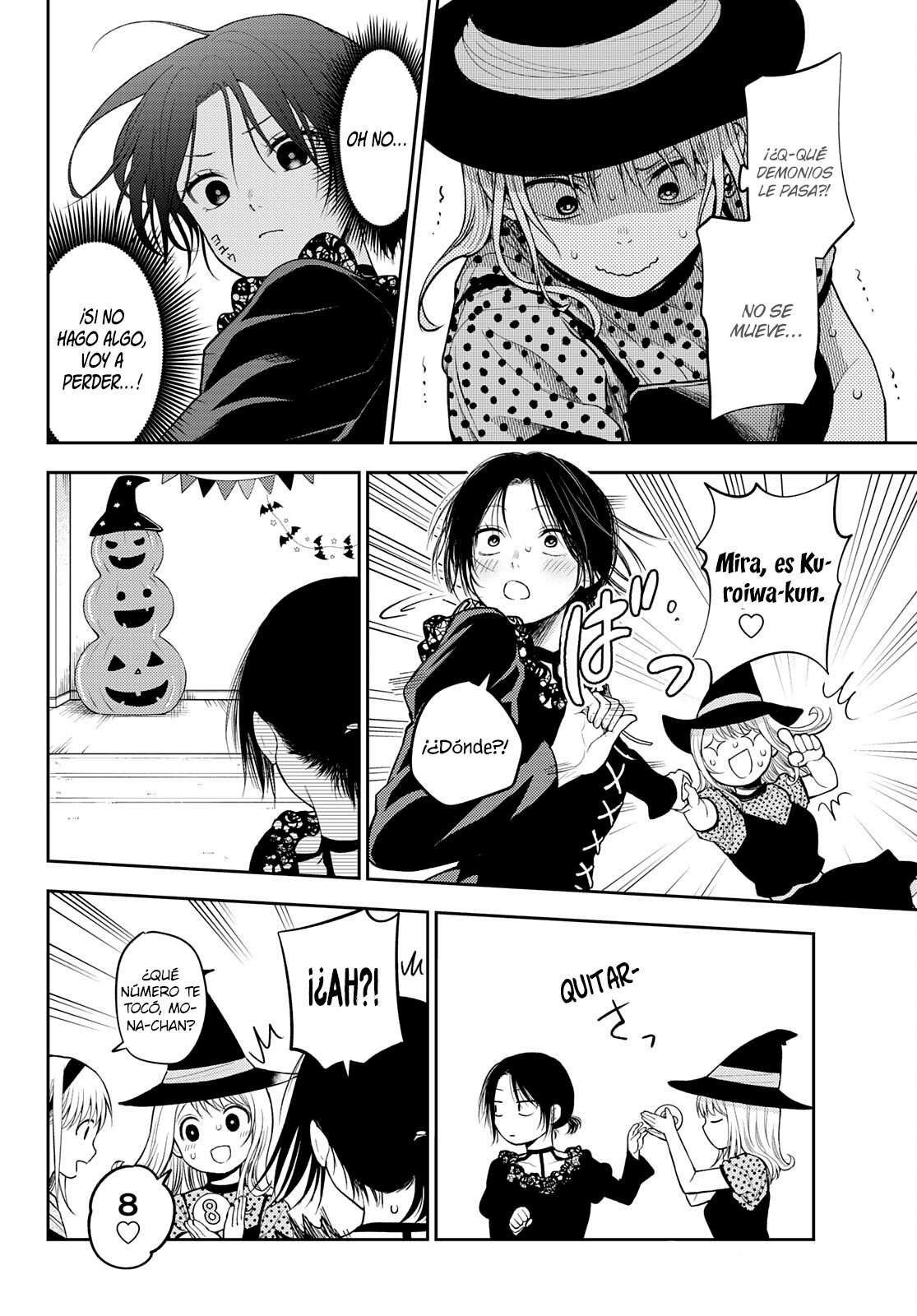 Kuroiwa Medaka Ni Watashi No Kawaii Ga Tsuujinai Capitulo 27: Ese tipo y el Juego. página 9