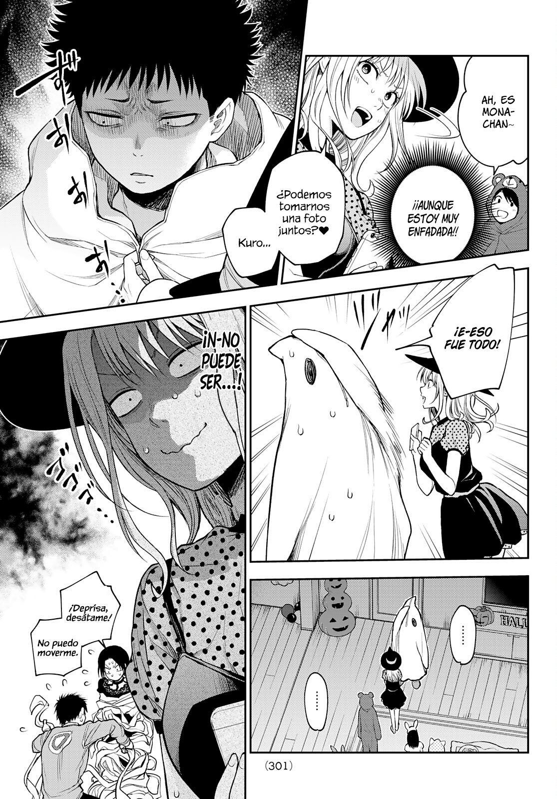 Kuroiwa Medaka Ni Watashi No Kawaii Ga Tsuujinai Capitulo 28: Fotografía con ese tipo. página 10
