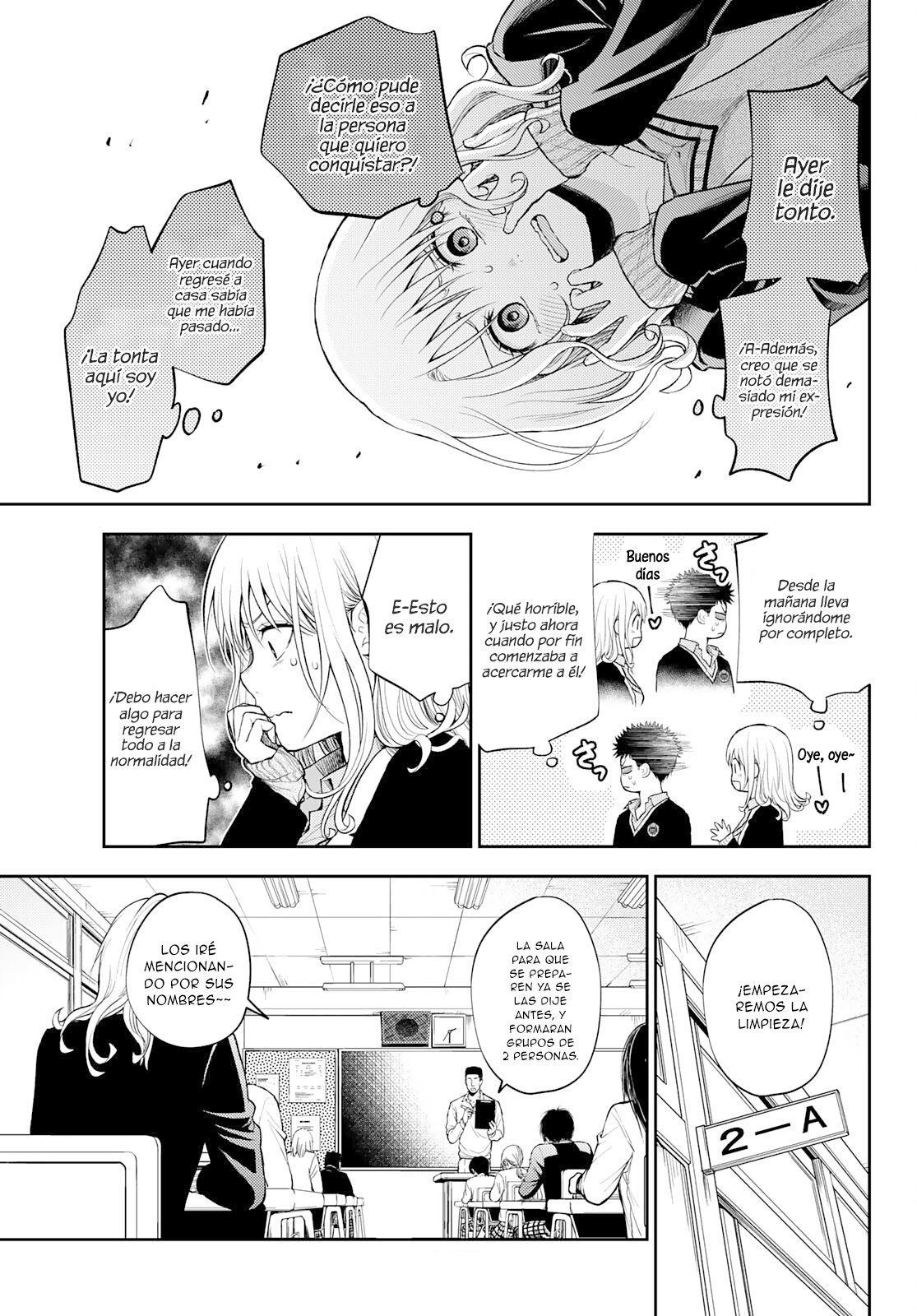 Kuroiwa Medaka Ni Watashi No Kawaii Ga Tsuujinai Capitulo 29: Ese tipo y una tonta. página 6