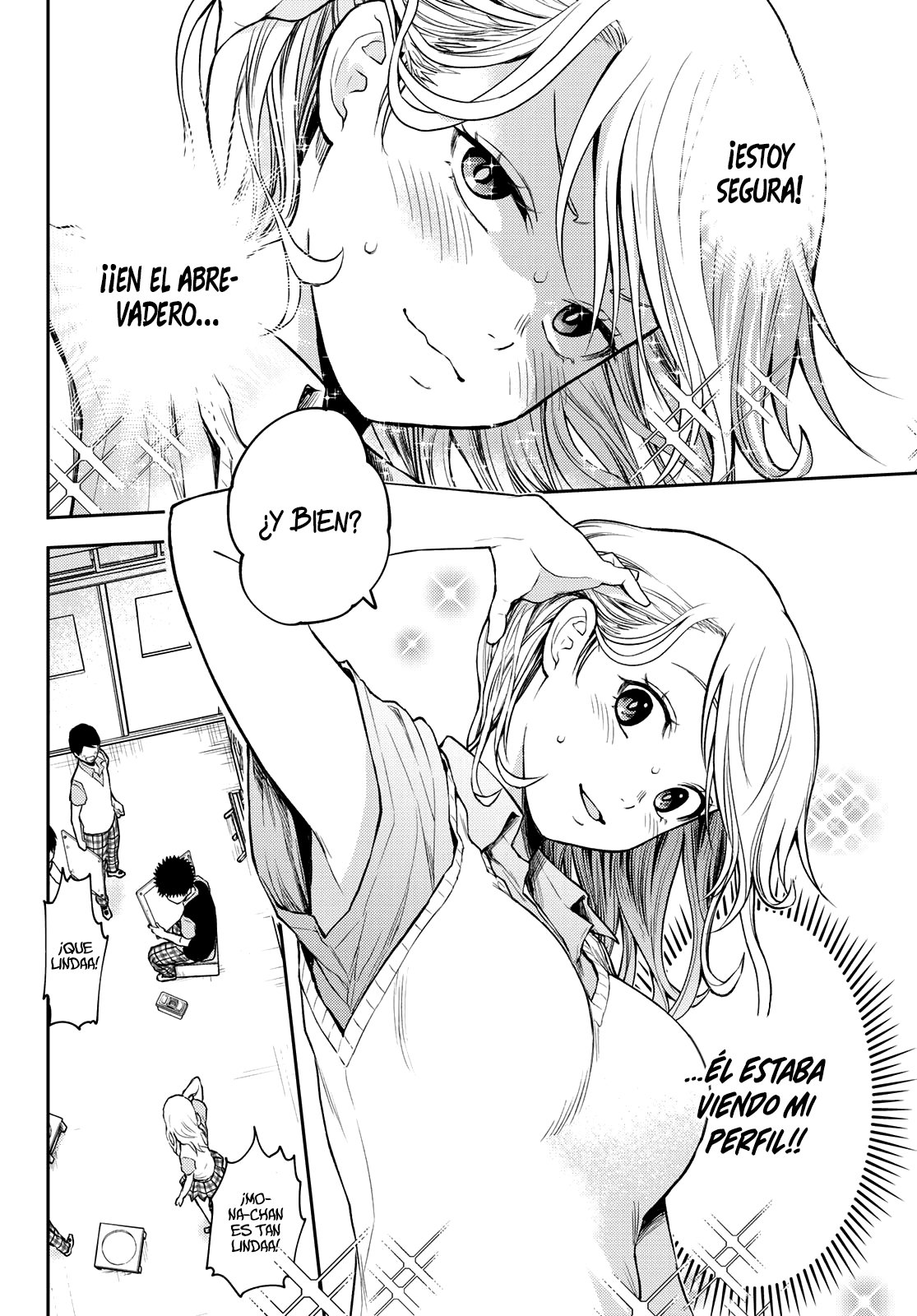 Kuroiwa Medaka Ni Watashi No Kawaii Ga Tsuujinai Capitulo 3: Dibujando con ese tipo. página 7