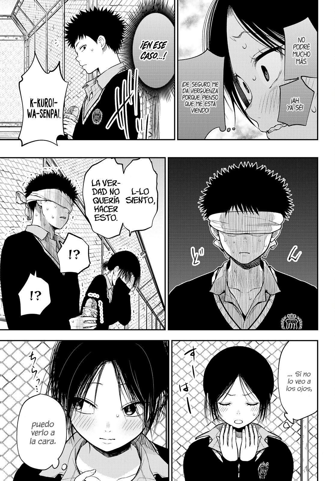 Kuroiwa Medaka Ni Watashi No Kawaii Ga Tsuujinai Capitulo 30: Ese tipo y la chica ruborizada. página 10