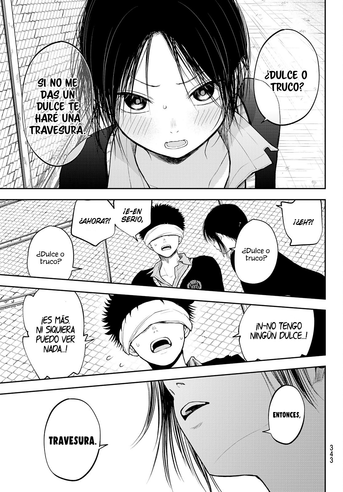 Kuroiwa Medaka Ni Watashi No Kawaii Ga Tsuujinai Capitulo 30: Ese tipo y la chica ruborizada. página 14