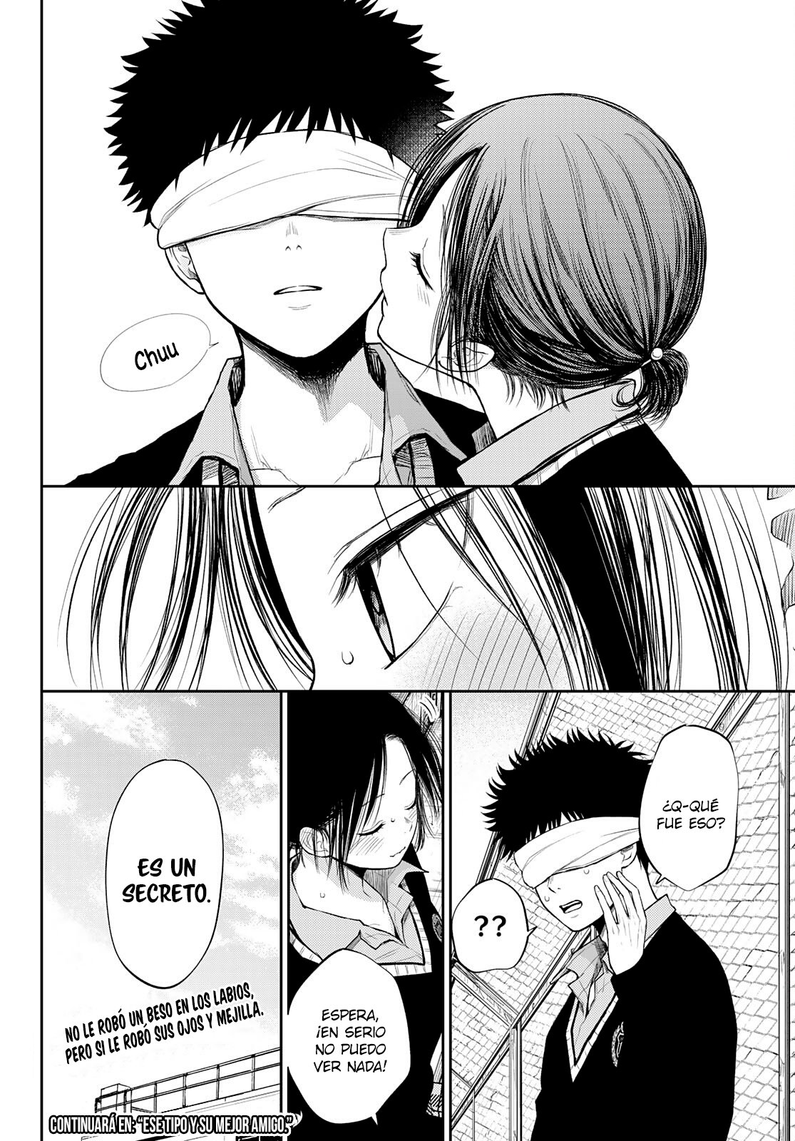 Kuroiwa Medaka Ni Watashi No Kawaii Ga Tsuujinai Capitulo 30: Ese tipo y la chica ruborizada. página 15