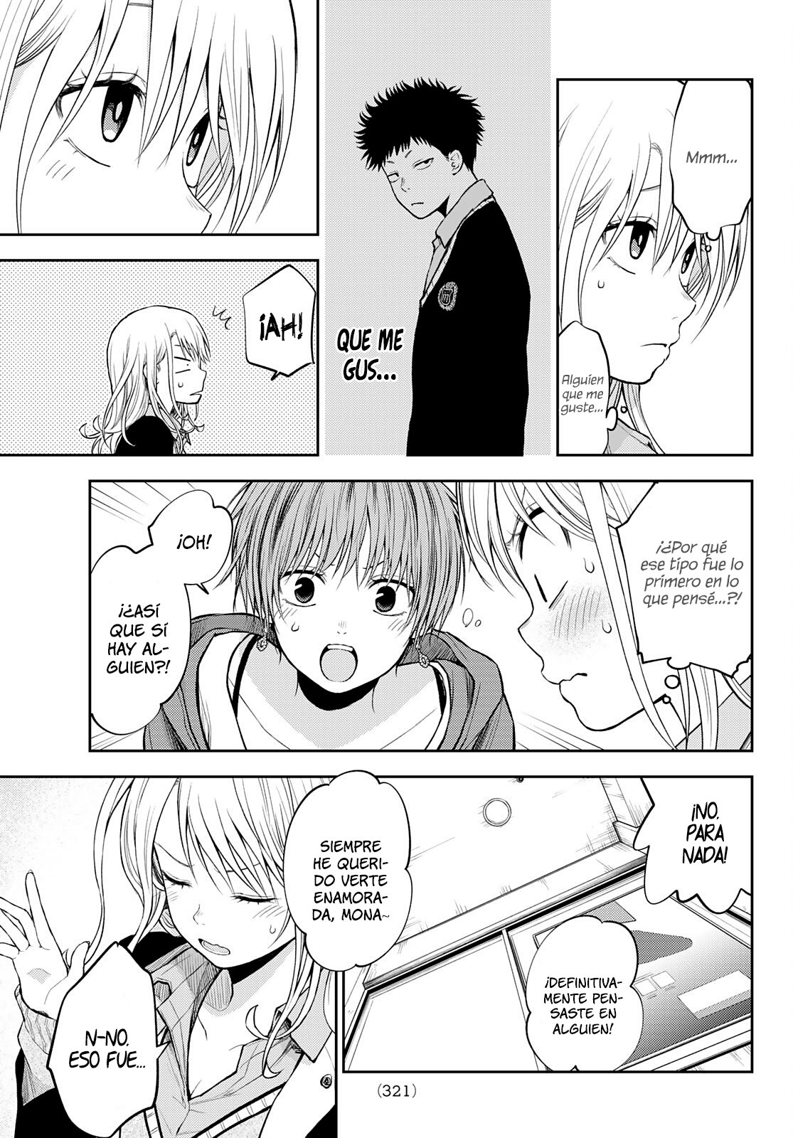 Kuroiwa Medaka Ni Watashi No Kawaii Ga Tsuujinai Capitulo 31: Ese tipo y la mejor amiga. página 12