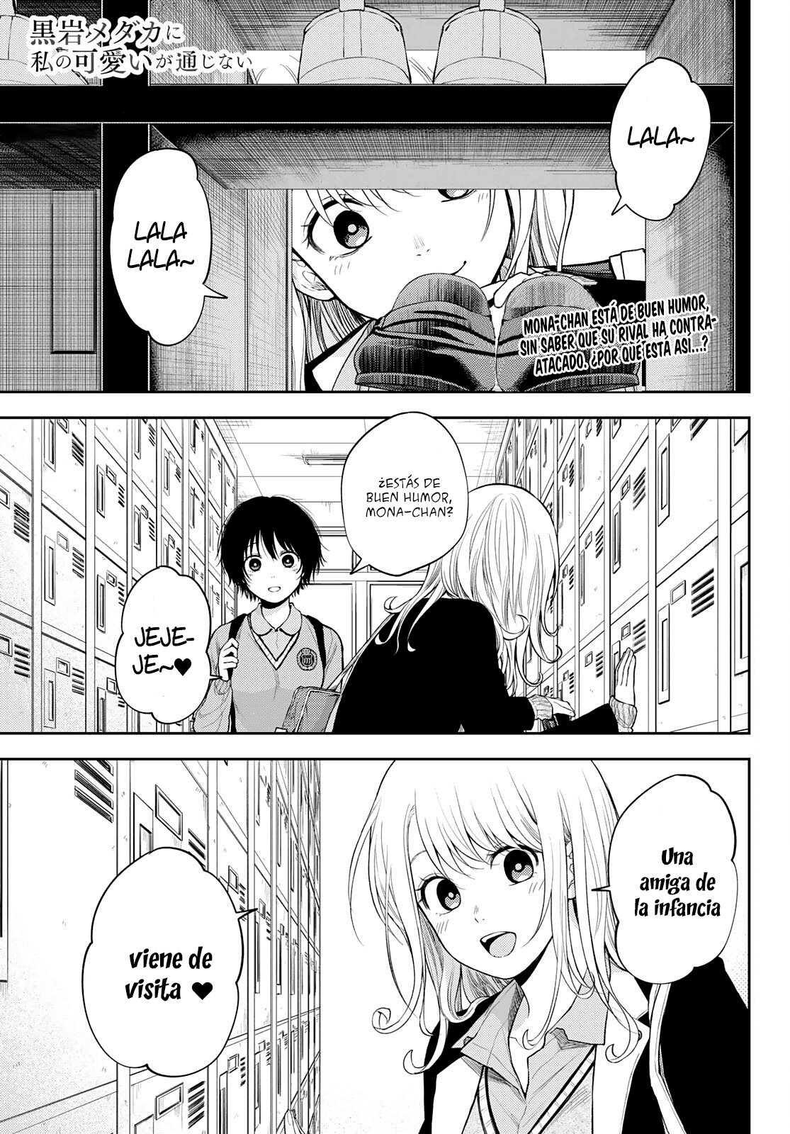 Kuroiwa Medaka Ni Watashi No Kawaii Ga Tsuujinai Capitulo 31: Ese tipo y la mejor amiga. página 4