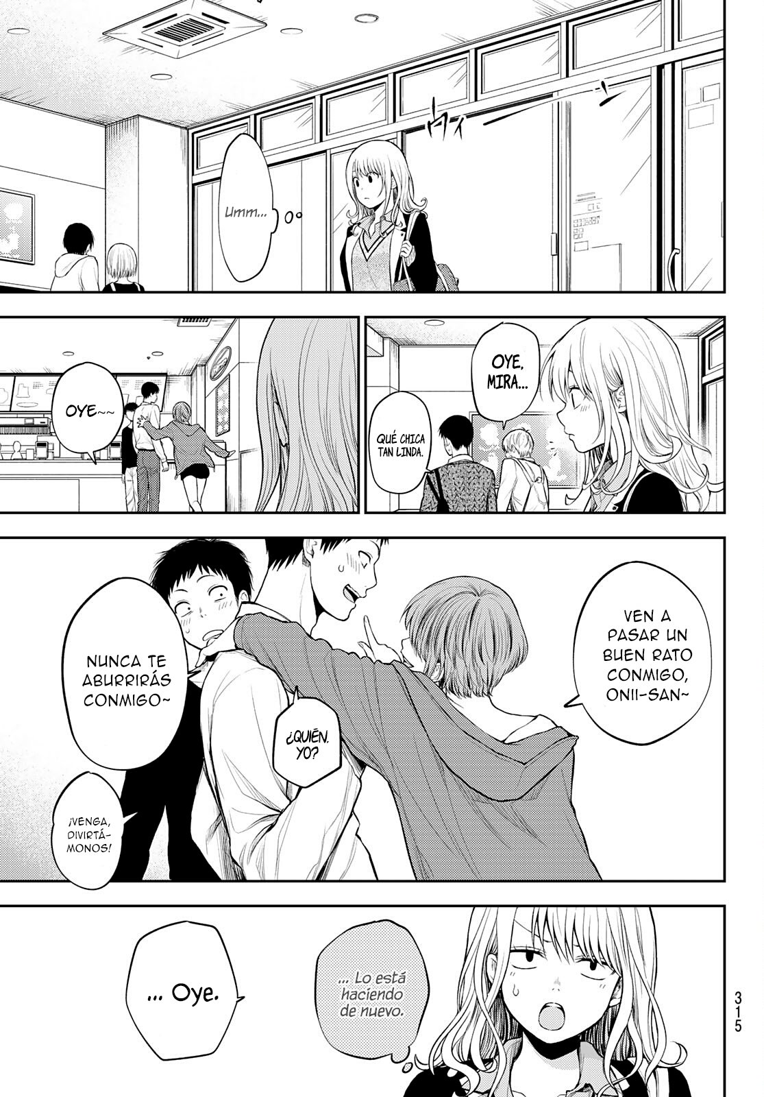 Kuroiwa Medaka Ni Watashi No Kawaii Ga Tsuujinai Capitulo 31: Ese tipo y la mejor amiga. página 6