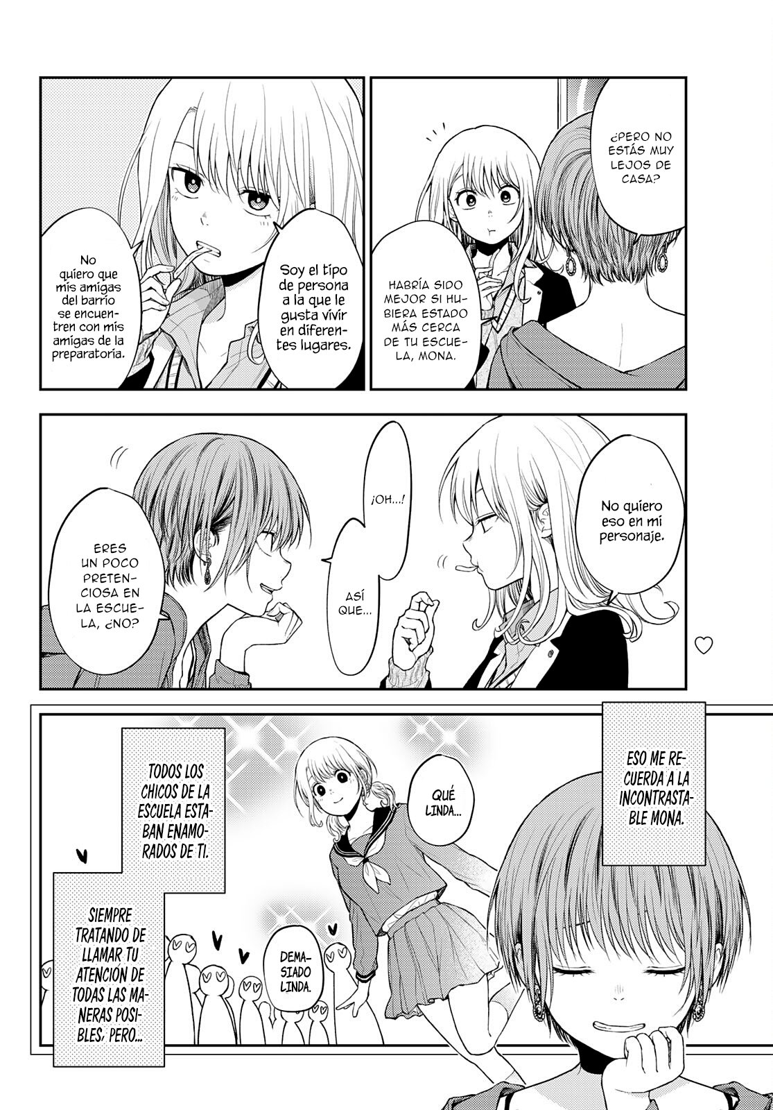 Kuroiwa Medaka Ni Watashi No Kawaii Ga Tsuujinai Capitulo 31: Ese tipo y la mejor amiga. página 9