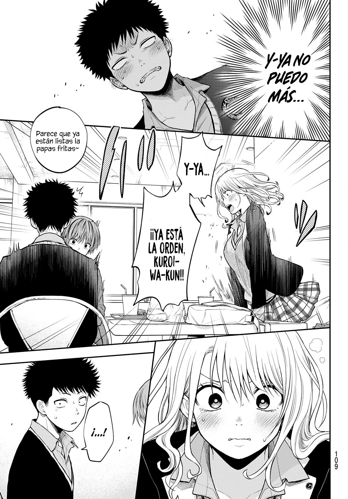 Kuroiwa Medaka Ni Watashi No Kawaii Ga Tsuujinai Capitulo 32: Bromas con ese tipo. página 10
