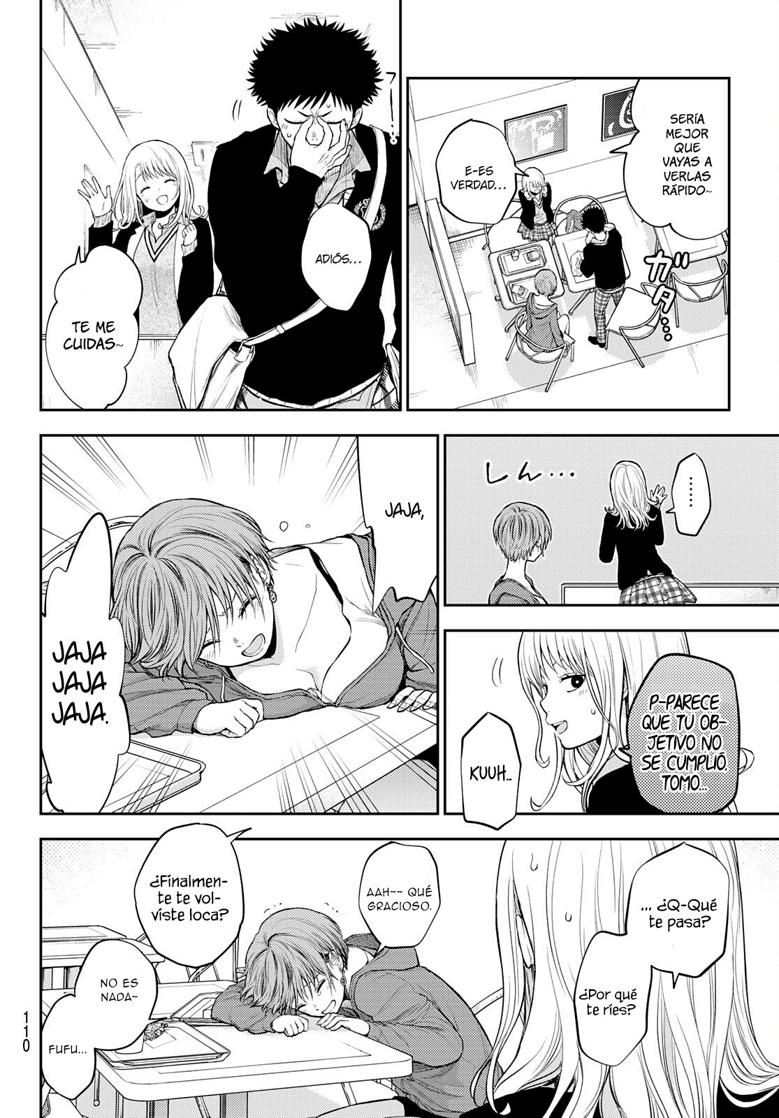 Kuroiwa Medaka Ni Watashi No Kawaii Ga Tsuujinai Capitulo 32: Bromas con ese tipo. página 11