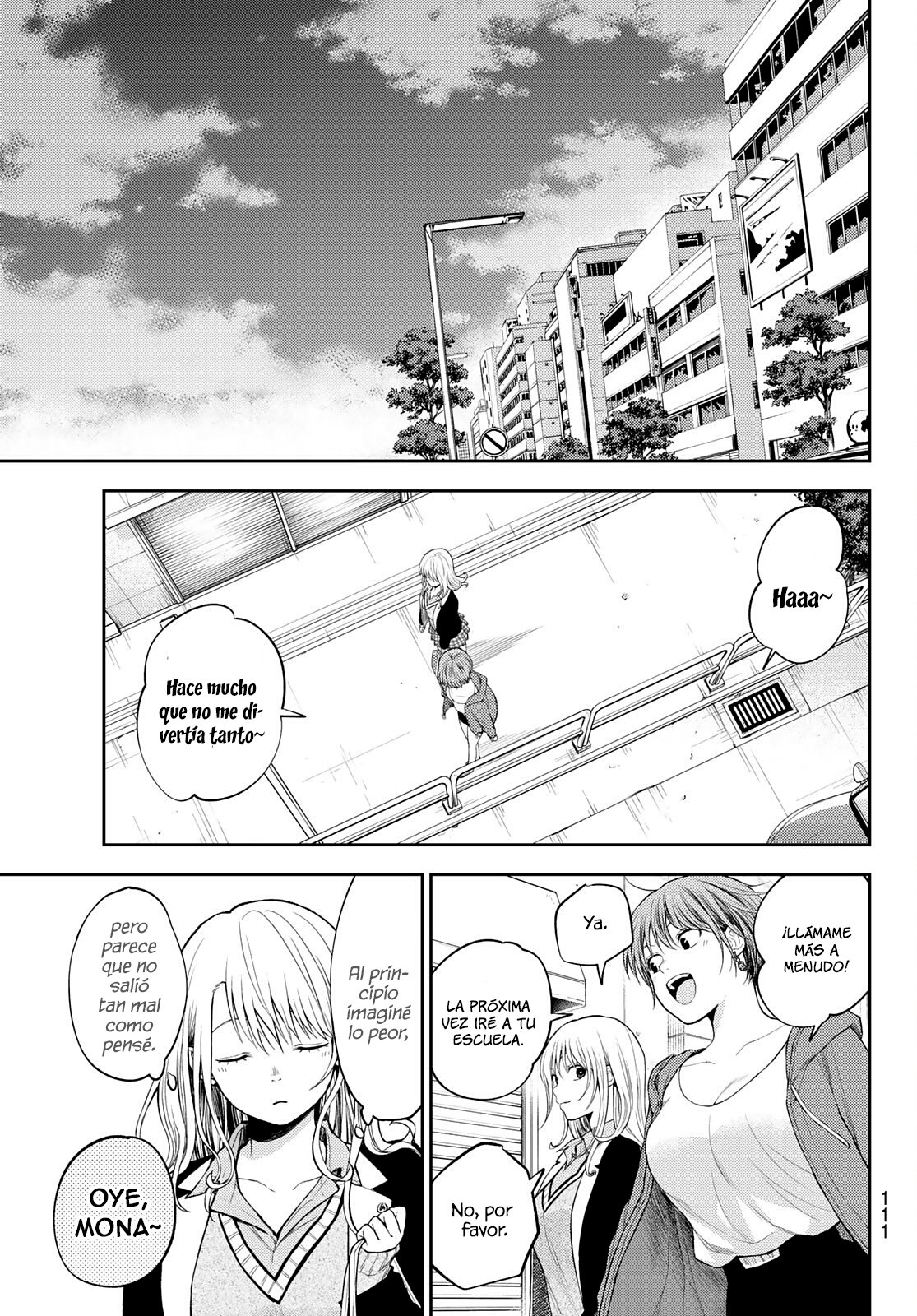 Kuroiwa Medaka Ni Watashi No Kawaii Ga Tsuujinai Capitulo 32: Bromas con ese tipo. página 12