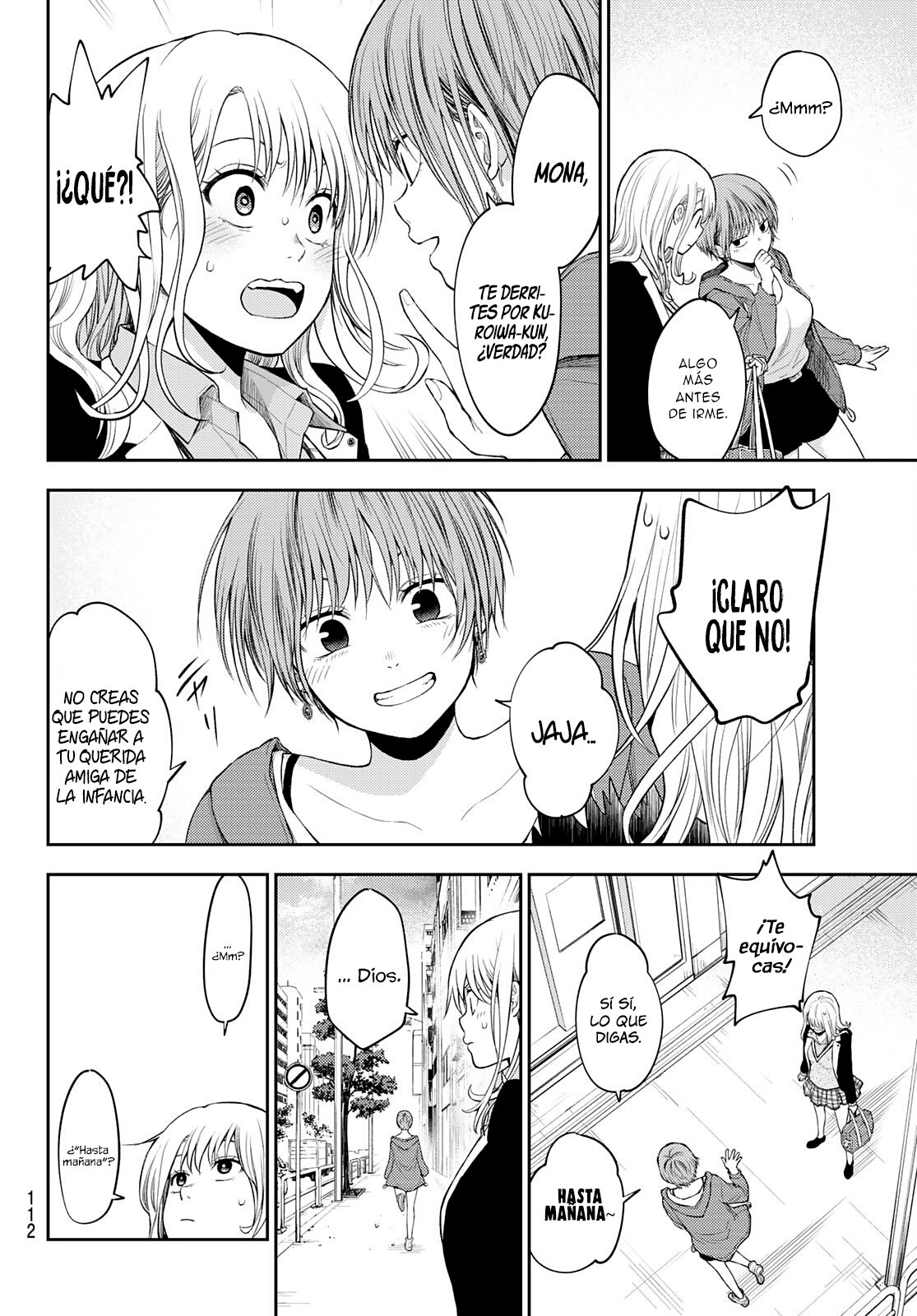 Kuroiwa Medaka Ni Watashi No Kawaii Ga Tsuujinai Capitulo 32: Bromas con ese tipo. página 13