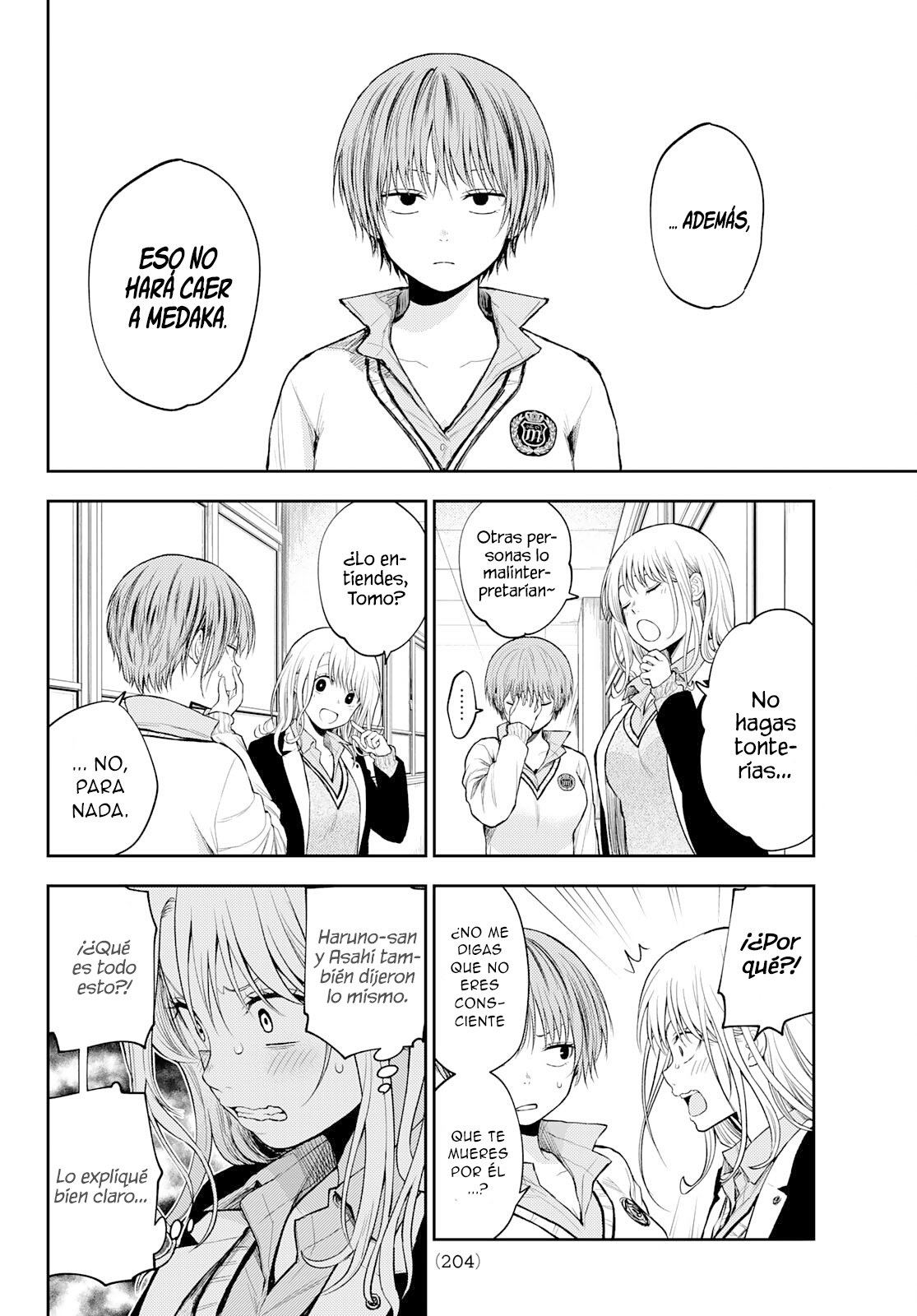 Kuroiwa Medaka Ni Watashi No Kawaii Ga Tsuujinai Capitulo 33 página 10
