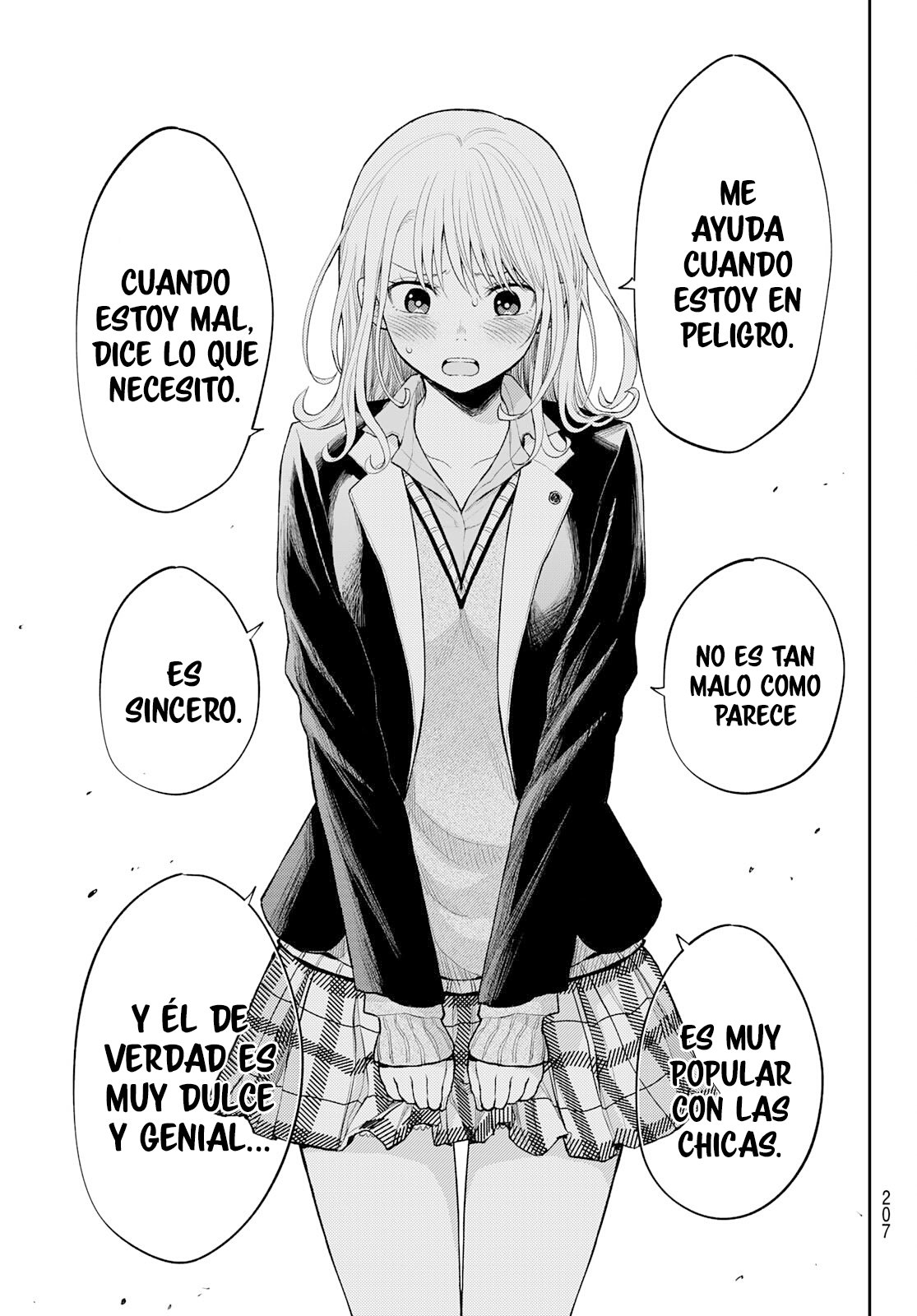 Kuroiwa Medaka Ni Watashi No Kawaii Ga Tsuujinai Capitulo 33 página 13