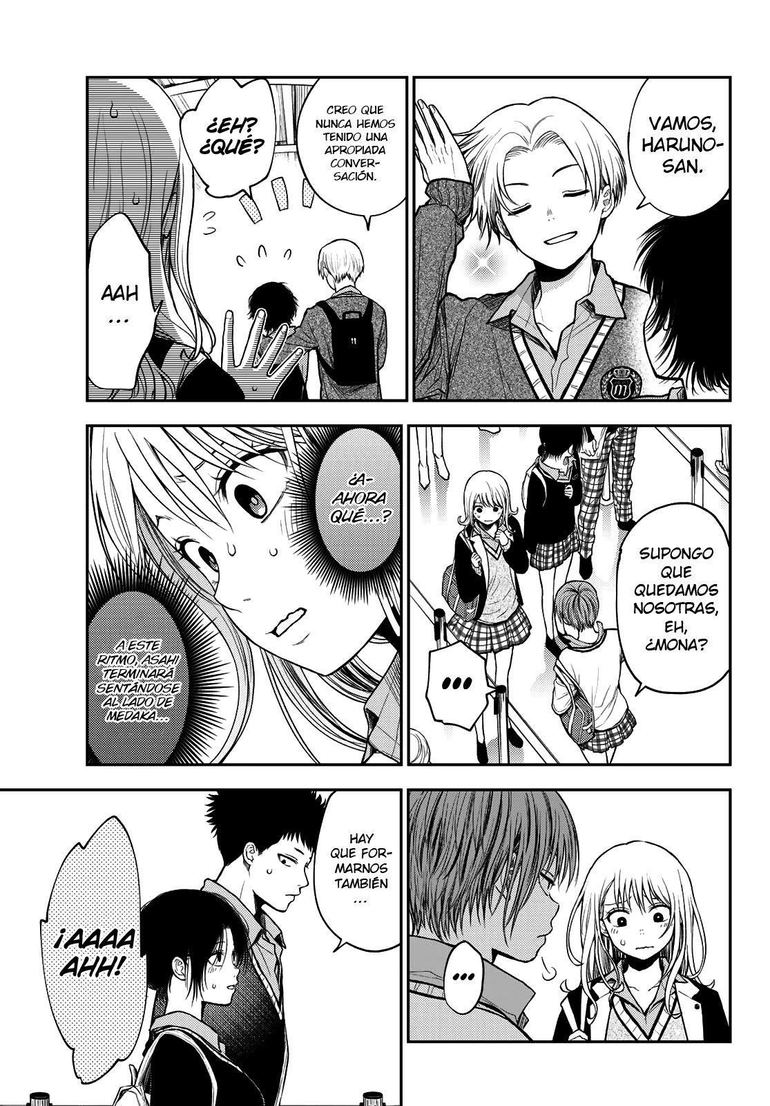 Kuroiwa Medaka Ni Watashi No Kawaii Ga Tsuujinai Capitulo 36 página 8