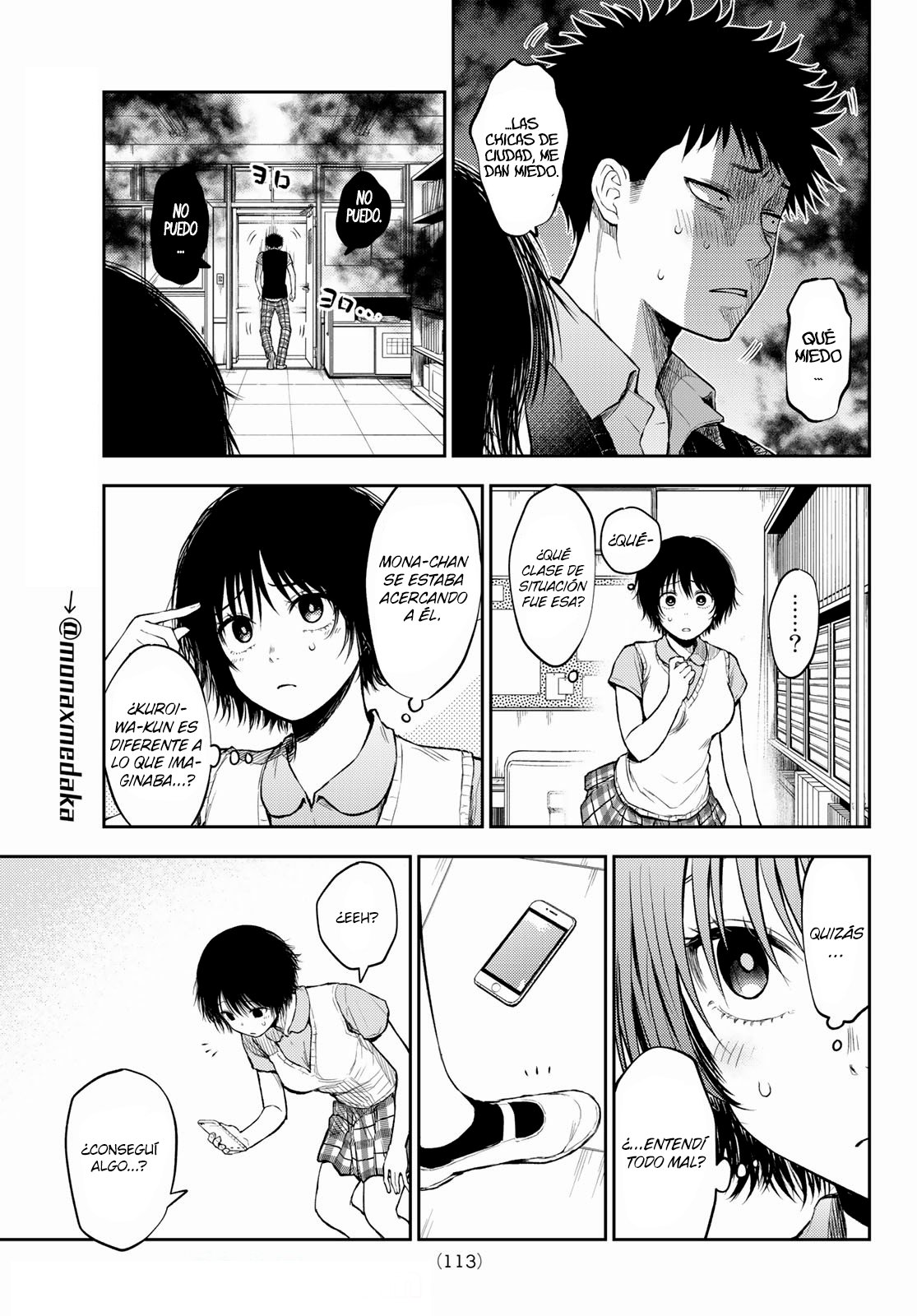 Kuroiwa Medaka Ni Watashi No Kawaii Ga Tsuujinai Capitulo 4: El mismísimo diablo. página 14