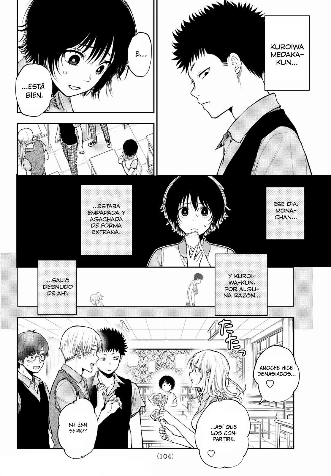 Kuroiwa Medaka Ni Watashi No Kawaii Ga Tsuujinai Capitulo 4: El mismísimo diablo. página 5