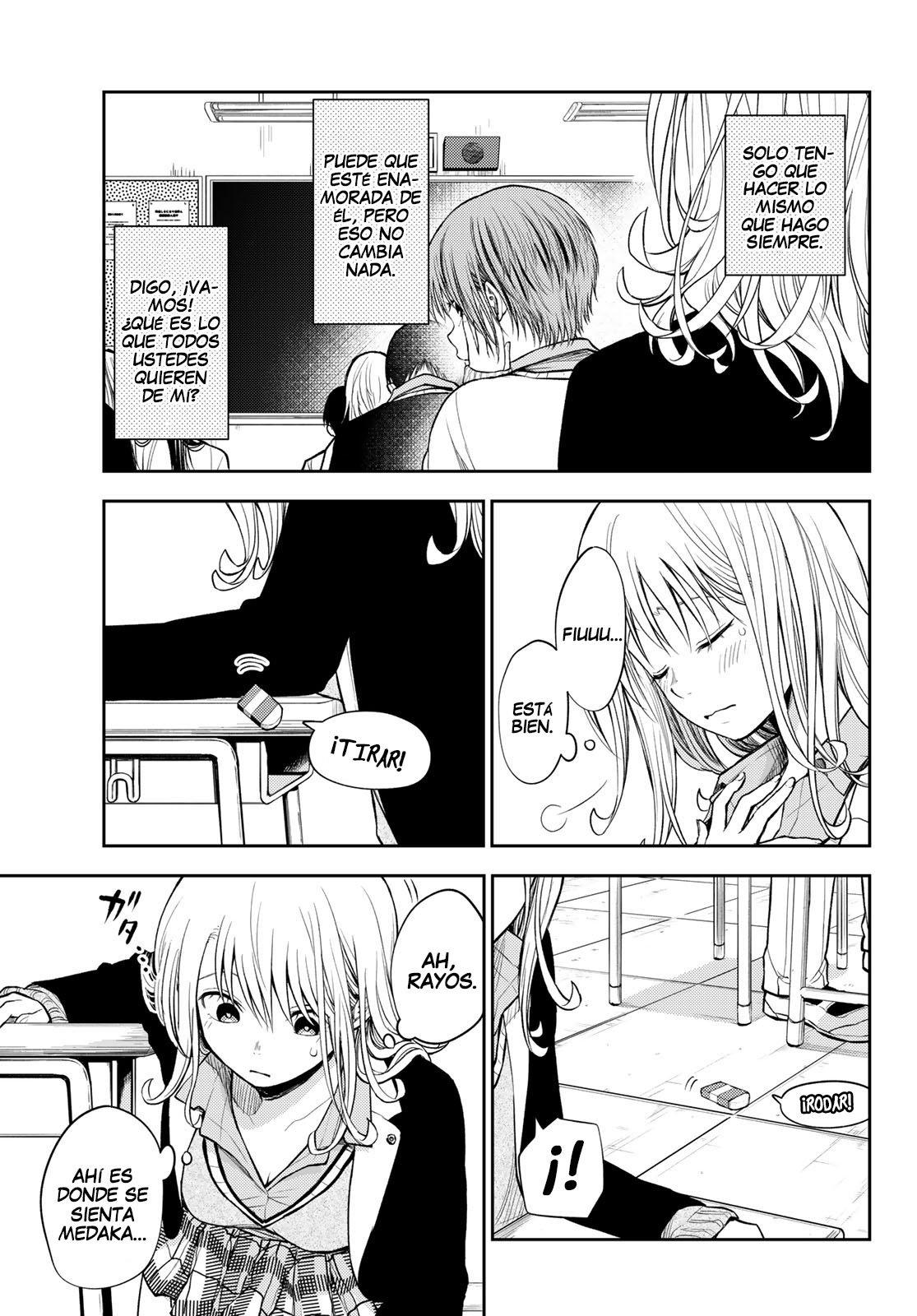 Kuroiwa Medaka Ni Watashi No Kawaii Ga Tsuujinai Capitulo 43: Ese tipo y la Magia de Amor. página 13