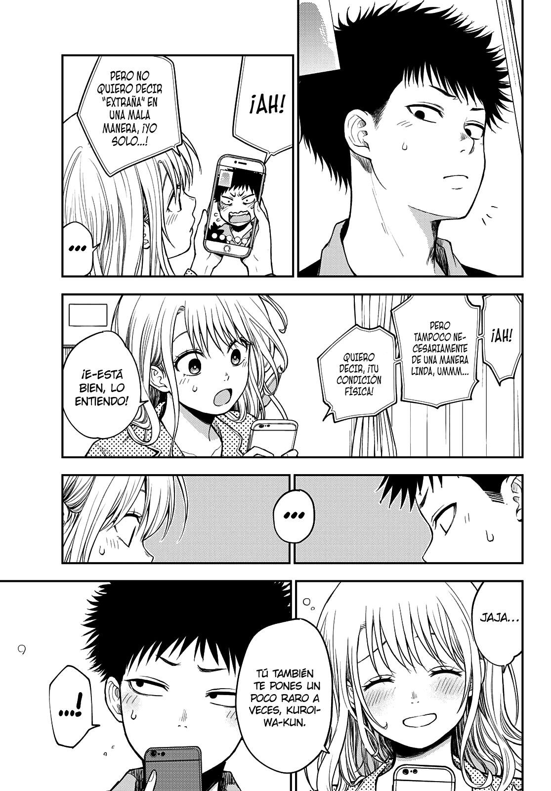 Kuroiwa Medaka Ni Watashi No Kawaii Ga Tsuujinai Capitulo 44: Ese tipo y una fiebre página 10