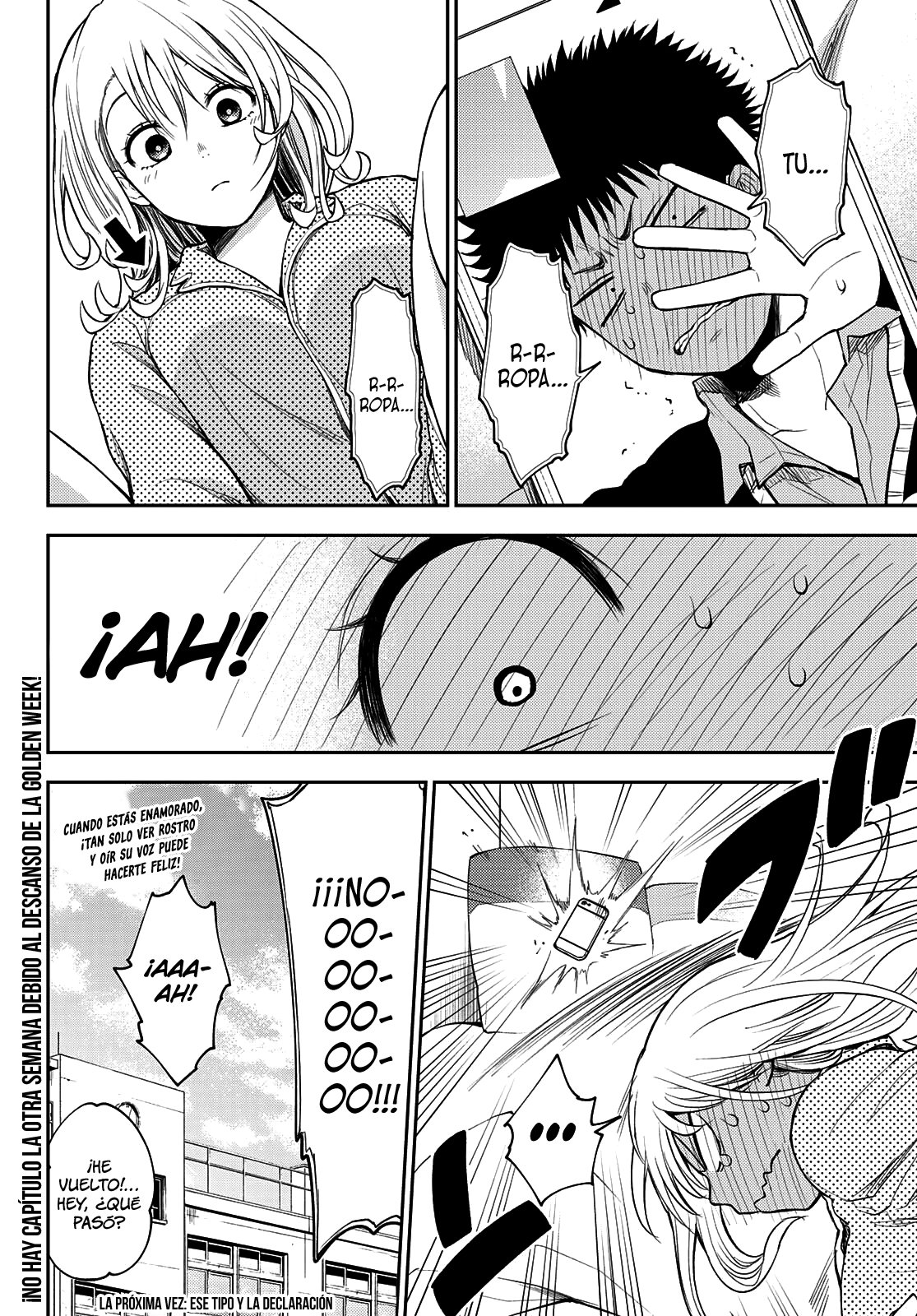 Kuroiwa Medaka Ni Watashi No Kawaii Ga Tsuujinai Capitulo 44: Ese tipo y una fiebre página 15