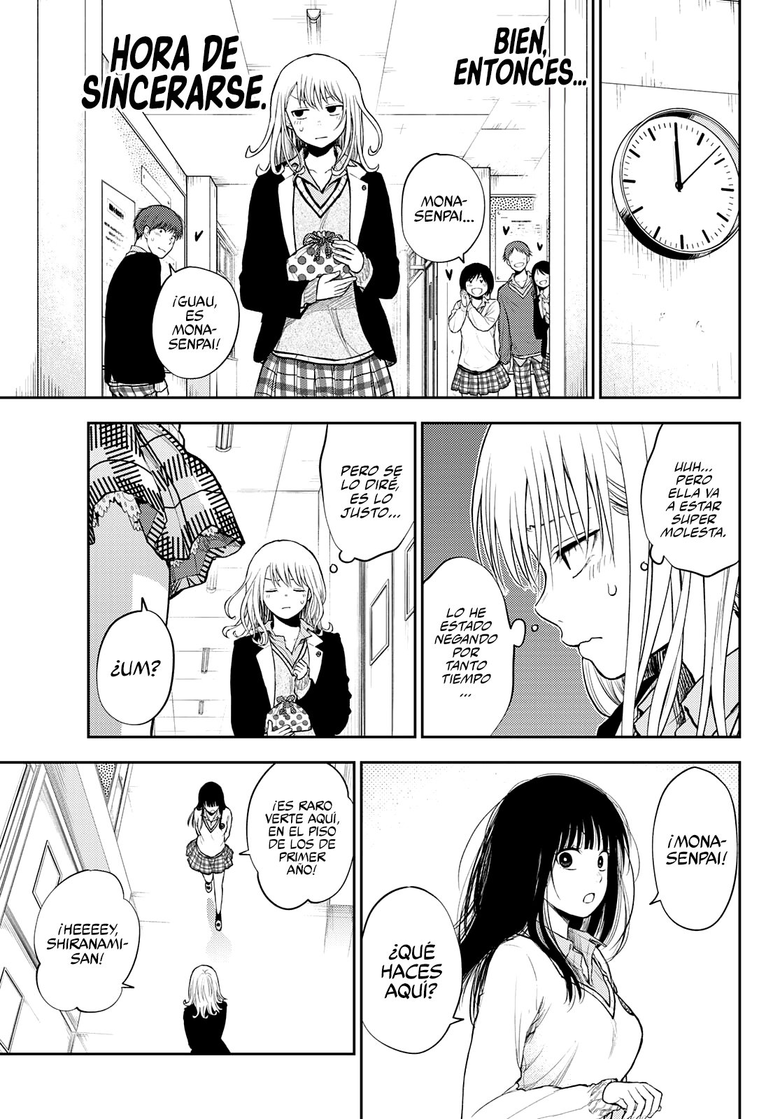Kuroiwa Medaka Ni Watashi No Kawaii Ga Tsuujinai Capitulo 45: Esa tipa y una declaración página 4
