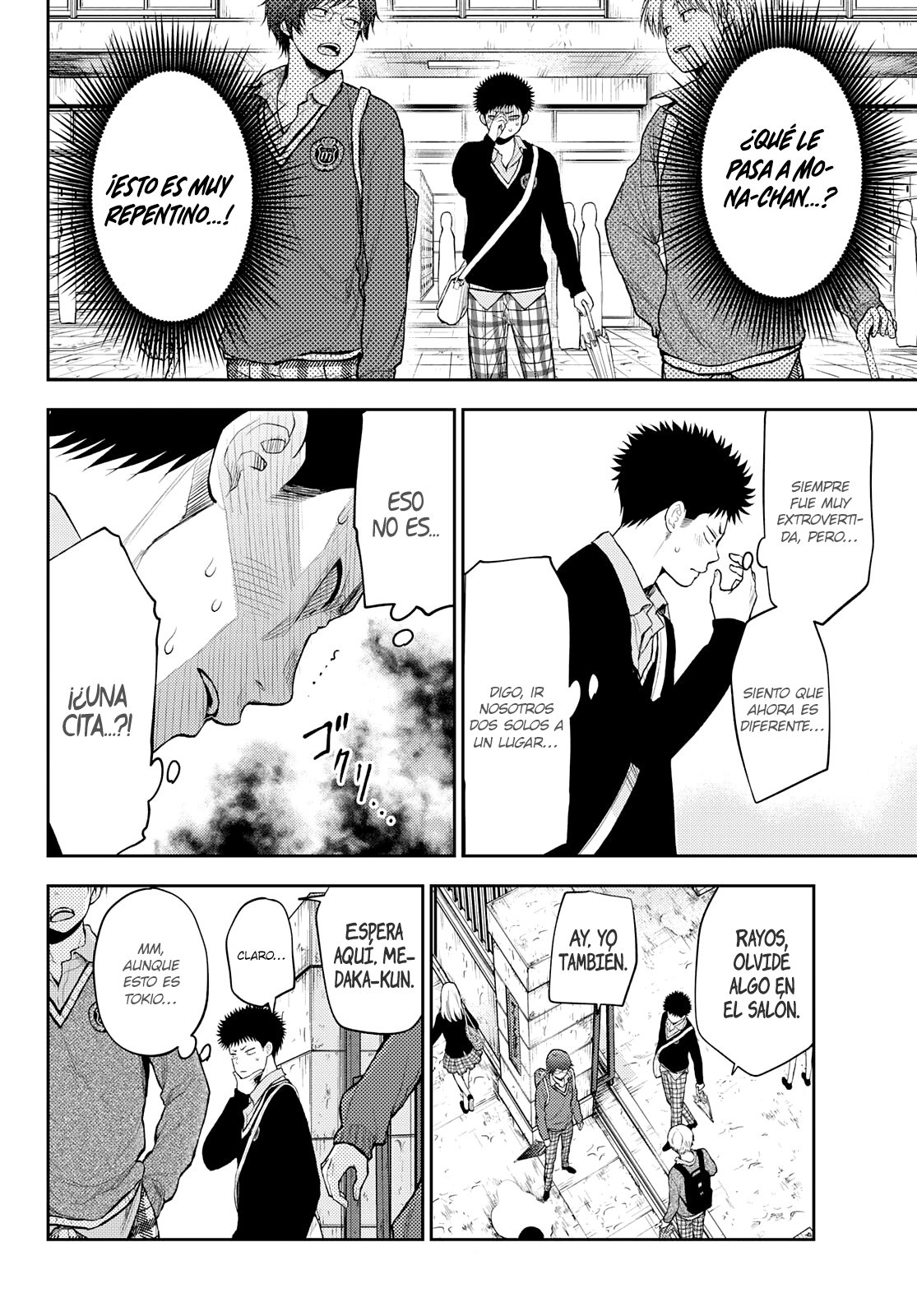Kuroiwa Medaka Ni Watashi No Kawaii Ga Tsuujinai Capitulo 46: Ese tipo y la Conquista. página 7