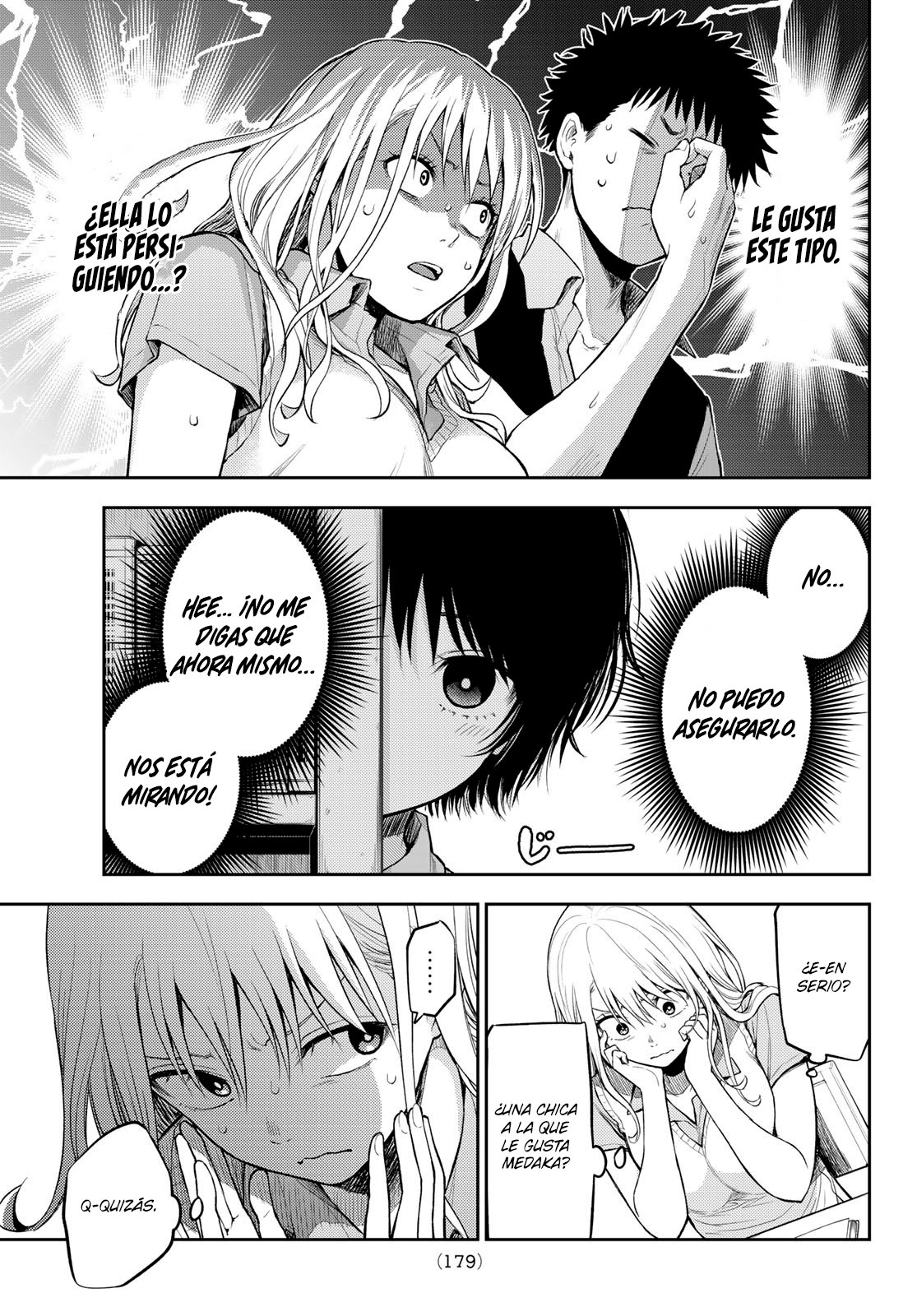 Kuroiwa Medaka Ni Watashi No Kawaii Ga Tsuujinai Capitulo 5: Ese tipo y la biblioteca. página 10