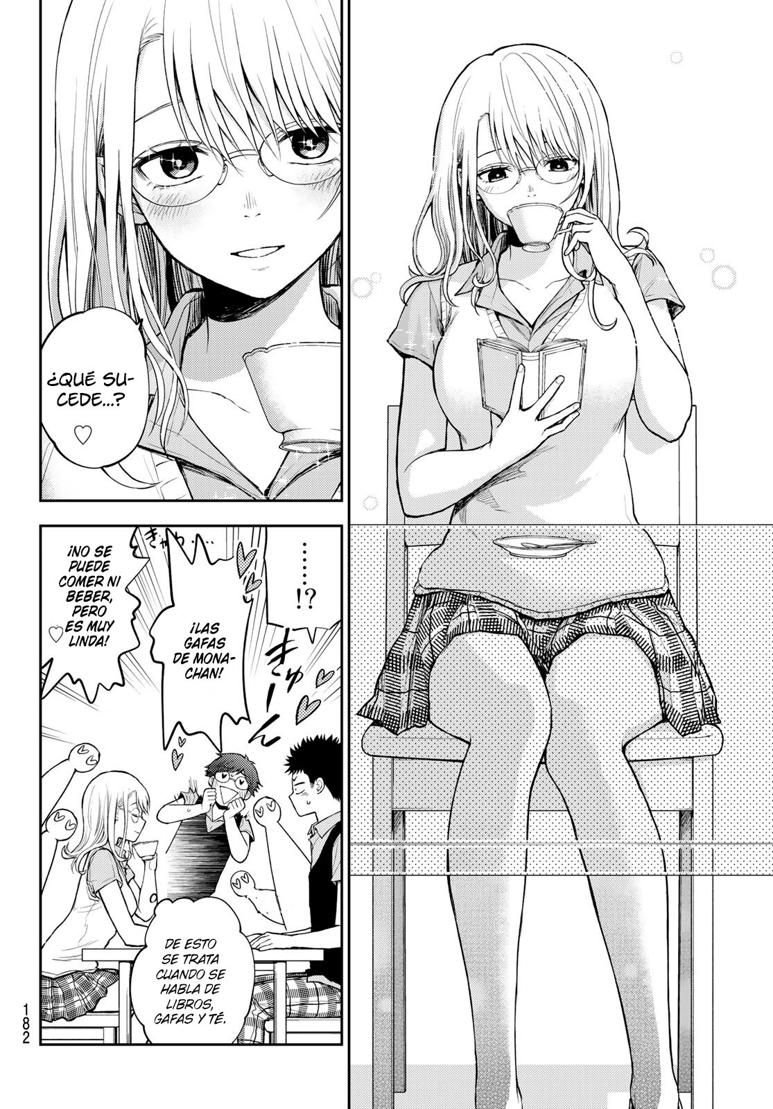Kuroiwa Medaka Ni Watashi No Kawaii Ga Tsuujinai Capitulo 5: Ese tipo y la biblioteca. página 13