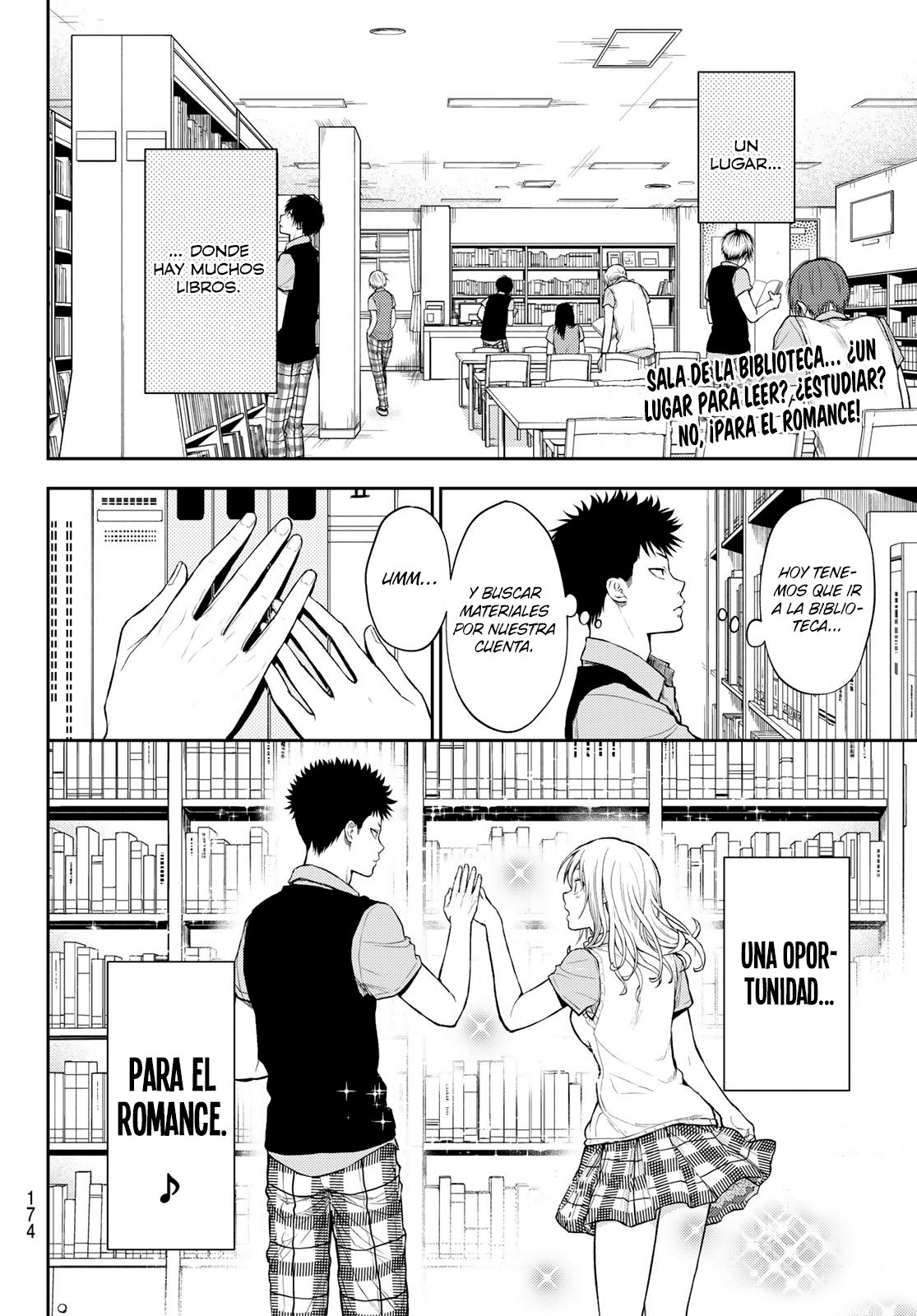 Kuroiwa Medaka Ni Watashi No Kawaii Ga Tsuujinai Capitulo 5: Ese tipo y la biblioteca. página 5