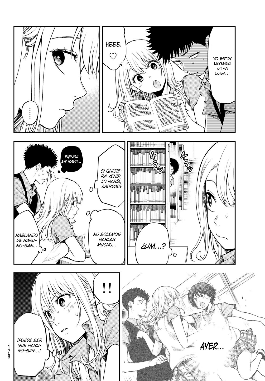 Kuroiwa Medaka Ni Watashi No Kawaii Ga Tsuujinai Capitulo 5: Ese tipo y la biblioteca. página 9