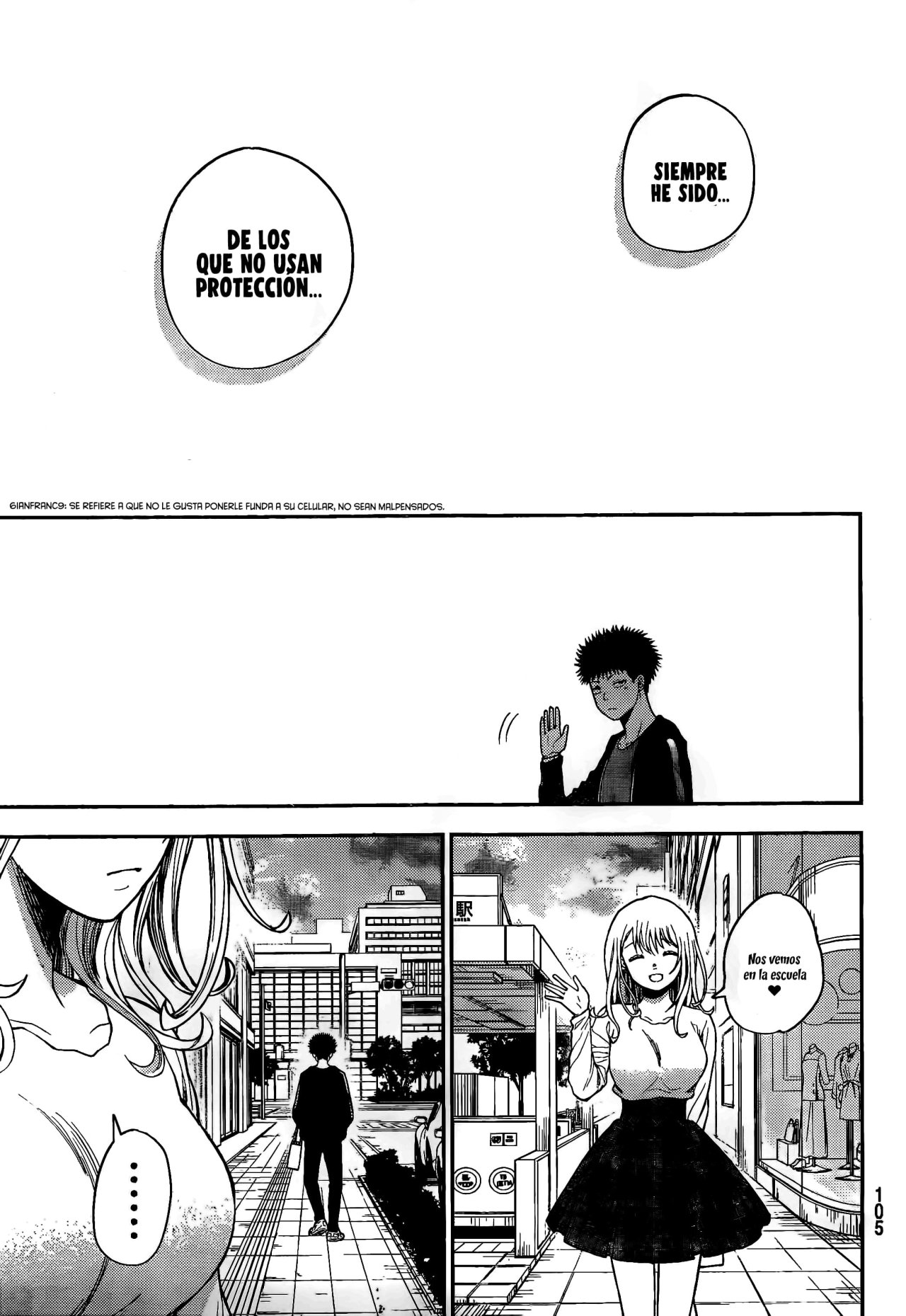 Kuroiwa Medaka Ni Watashi No Kawaii Ga Tsuujinai Capitulo 50: Ese Tipo y la Funda de Teléfono página 14