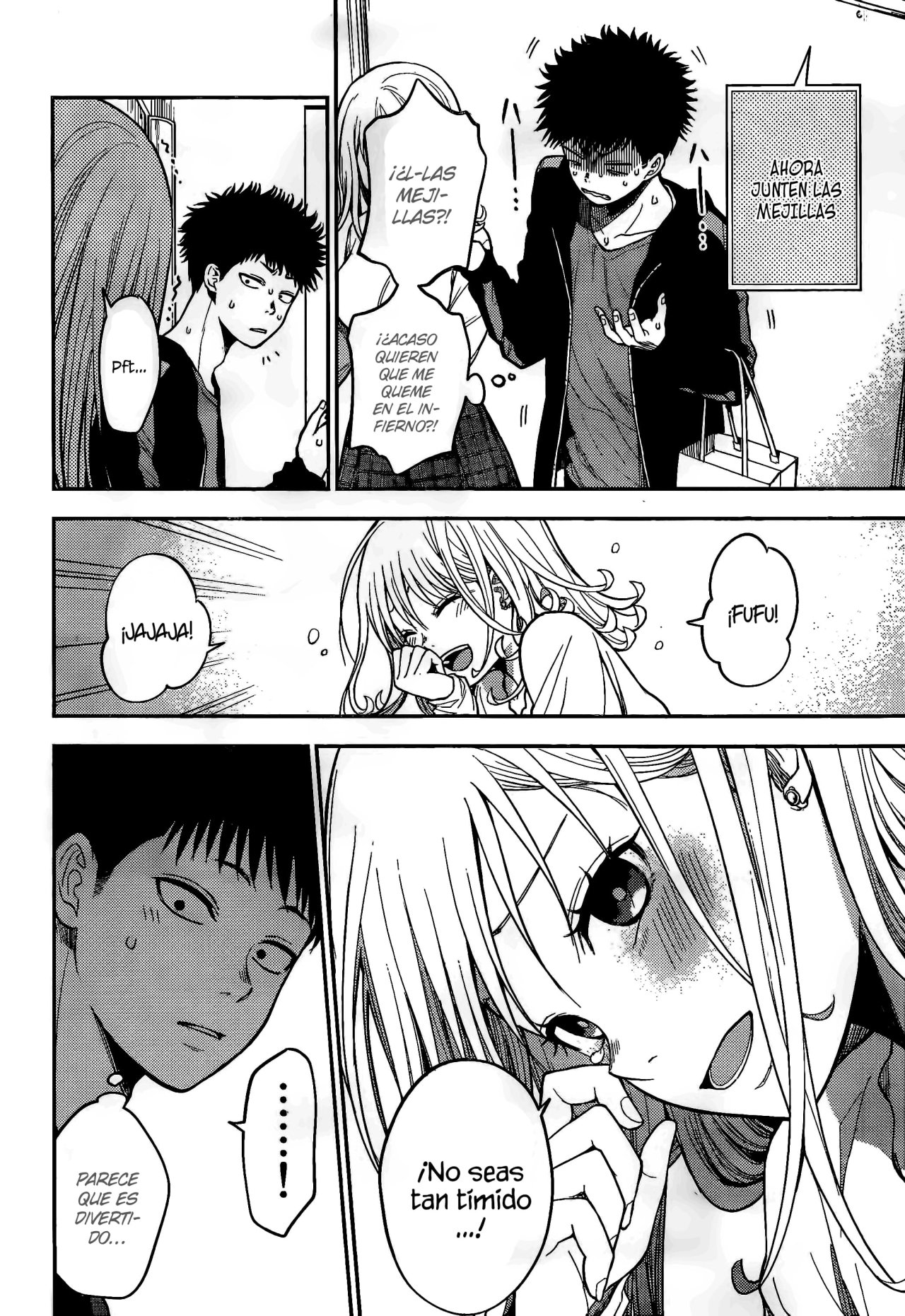 Kuroiwa Medaka Ni Watashi No Kawaii Ga Tsuujinai Capitulo 50: Ese Tipo y la Funda de Teléfono página 7