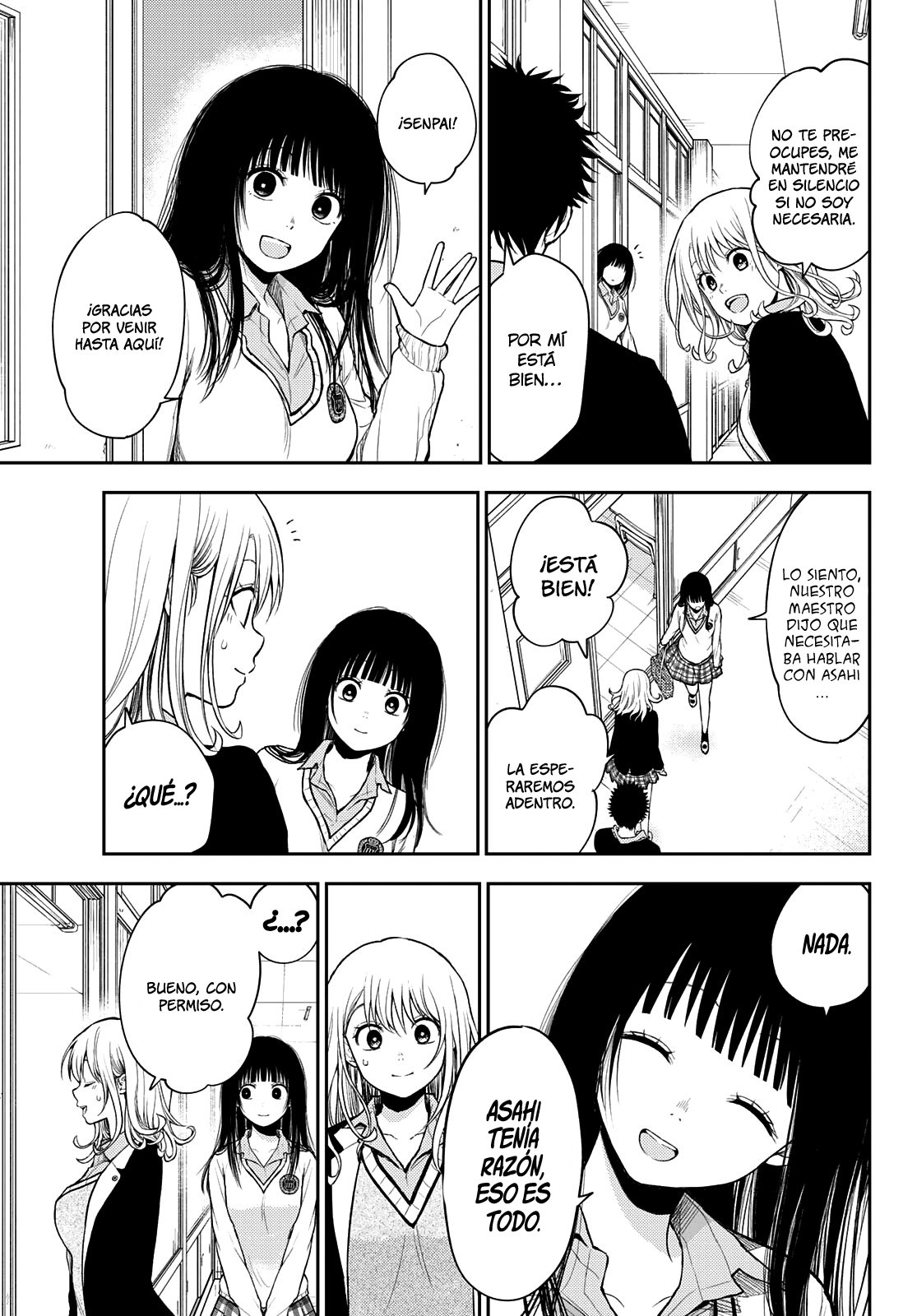 Kuroiwa Medaka Ni Watashi No Kawaii Ga Tsuujinai Capitulo 53: Reunión secreta con ese tipo y Asahi. página 6