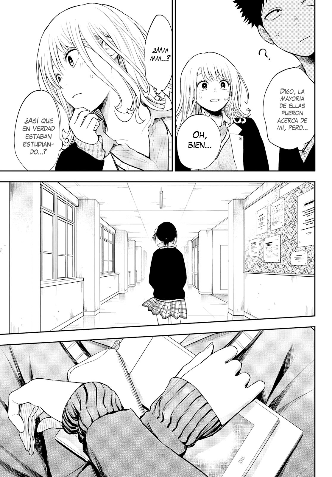 Kuroiwa Medaka Ni Watashi No Kawaii Ga Tsuujinai Capitulo 54: Estudiando con ese Tipo página 14