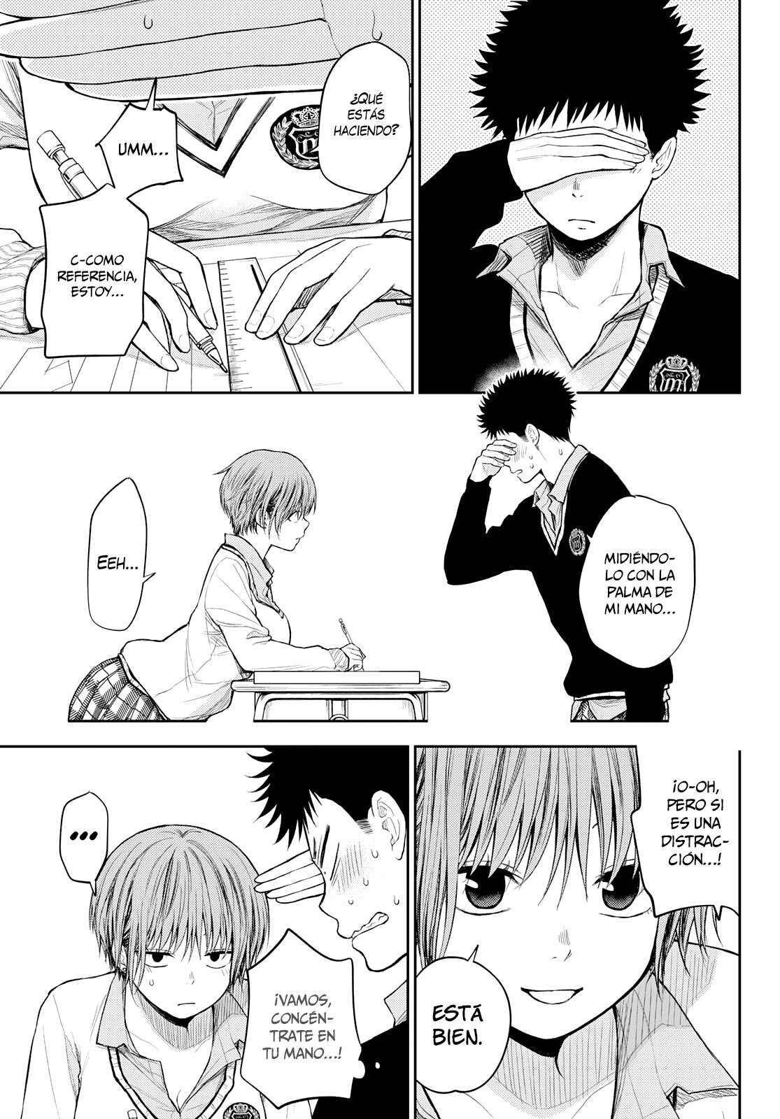 Kuroiwa Medaka Ni Watashi No Kawaii Ga Tsuujinai Capitulo 56: Haciendo un cartel con ese tipo página 10