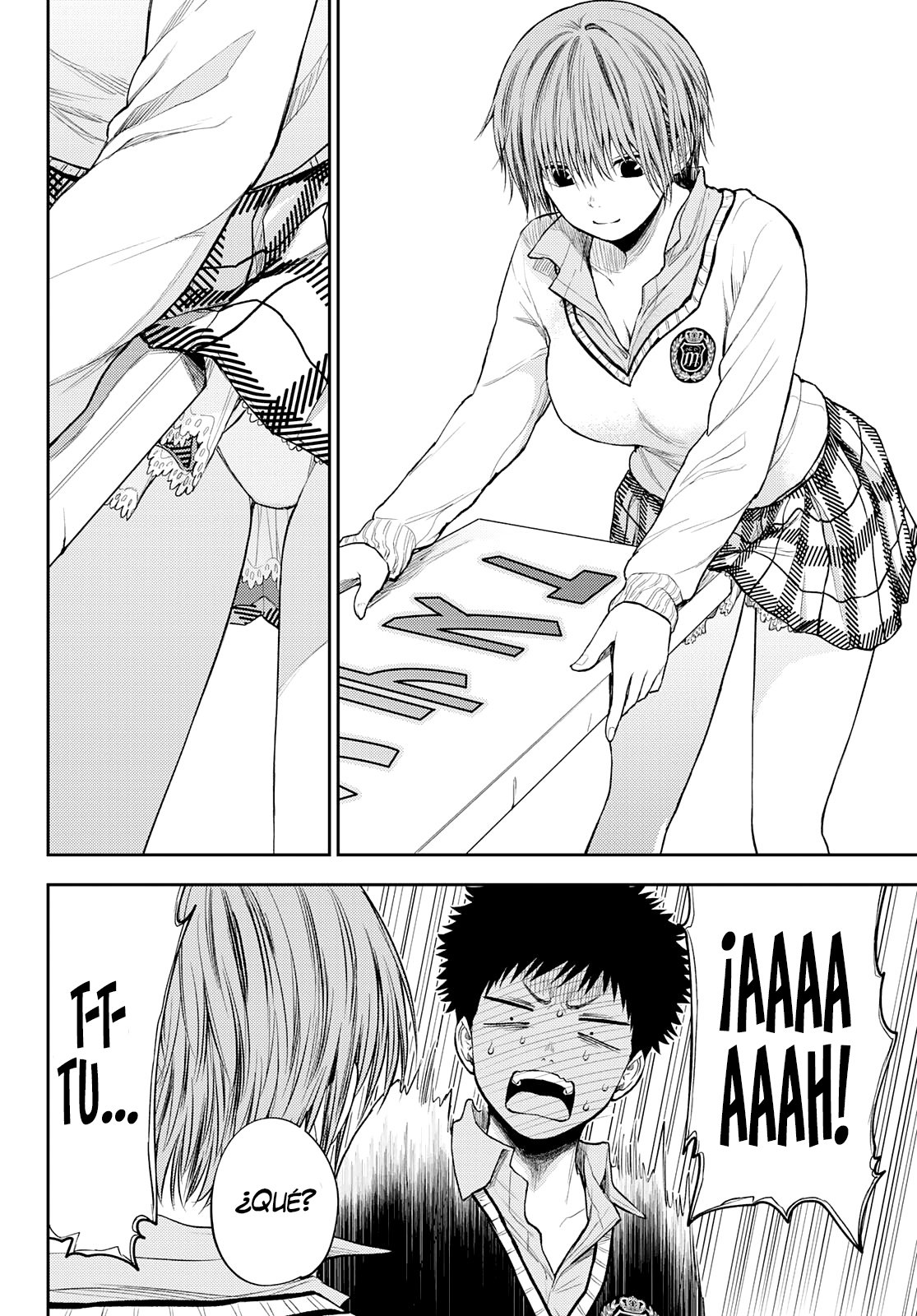 Kuroiwa Medaka Ni Watashi No Kawaii Ga Tsuujinai Capitulo 56: Haciendo un cartel con ese tipo página 13