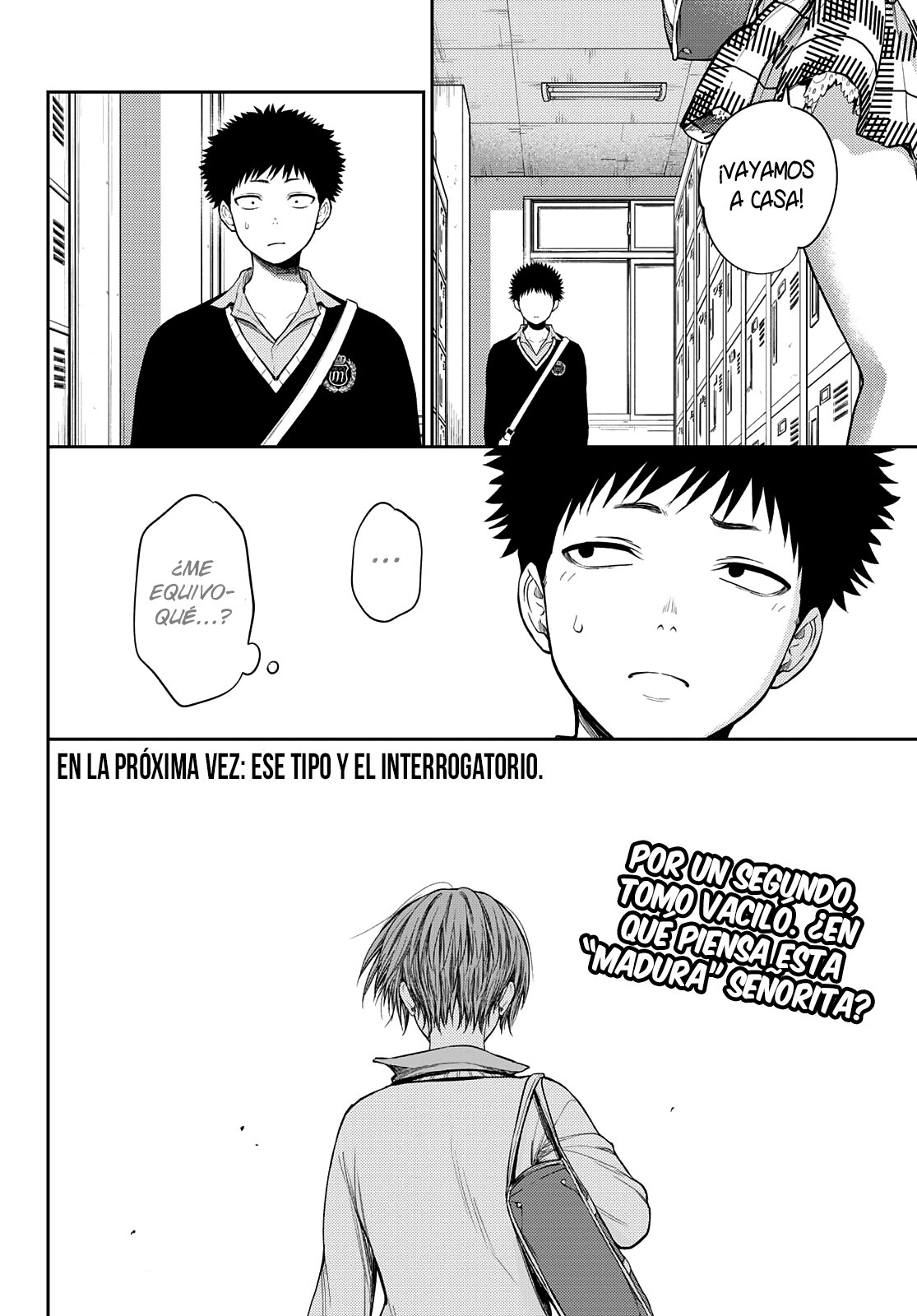 Kuroiwa Medaka Ni Watashi No Kawaii Ga Tsuujinai Capitulo 57: Ese tipo y una adulta. página 15