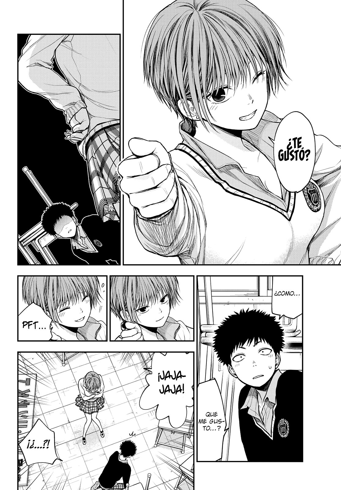 Kuroiwa Medaka Ni Watashi No Kawaii Ga Tsuujinai Capitulo 57: Ese tipo y una adulta. página 5