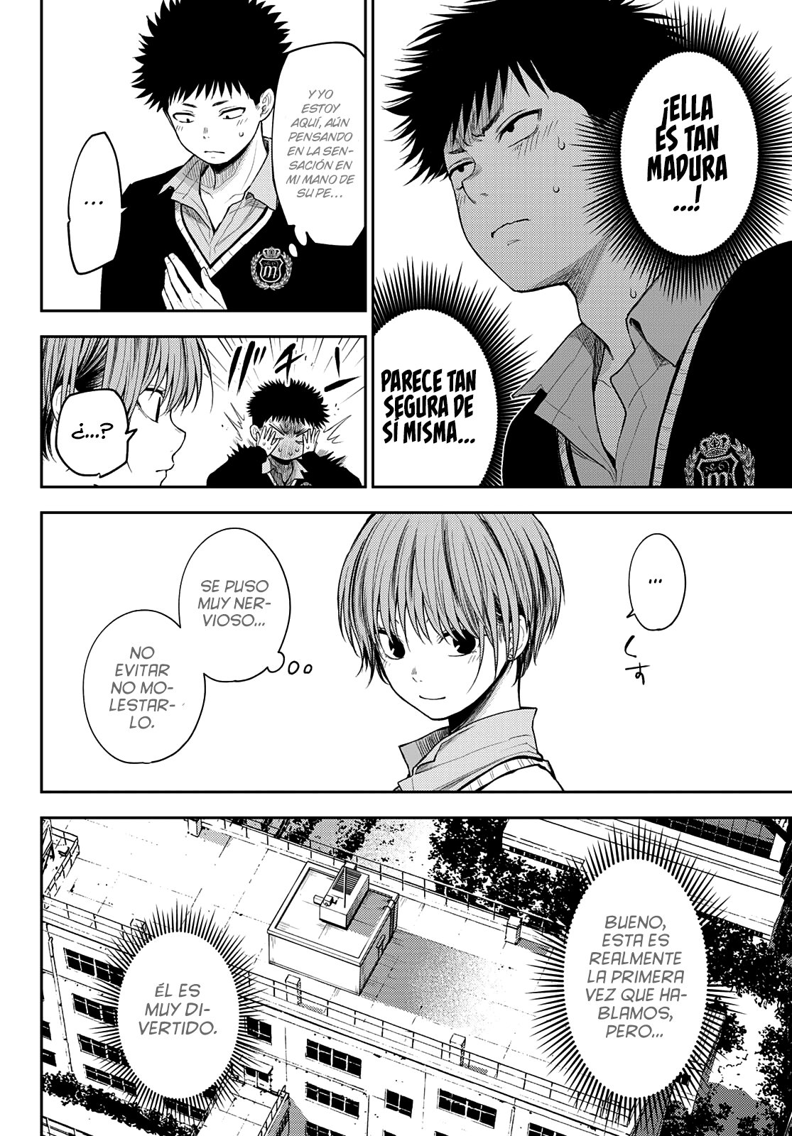 Kuroiwa Medaka Ni Watashi No Kawaii Ga Tsuujinai Capitulo 57: Ese tipo y una adulta. página 7