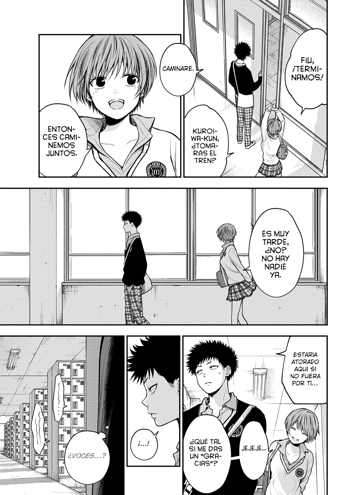 Kuroiwa Medaka Ni Watashi No Kawaii Ga Tsuujinai Capitulo 57: Ese tipo y una adulta. página 8
