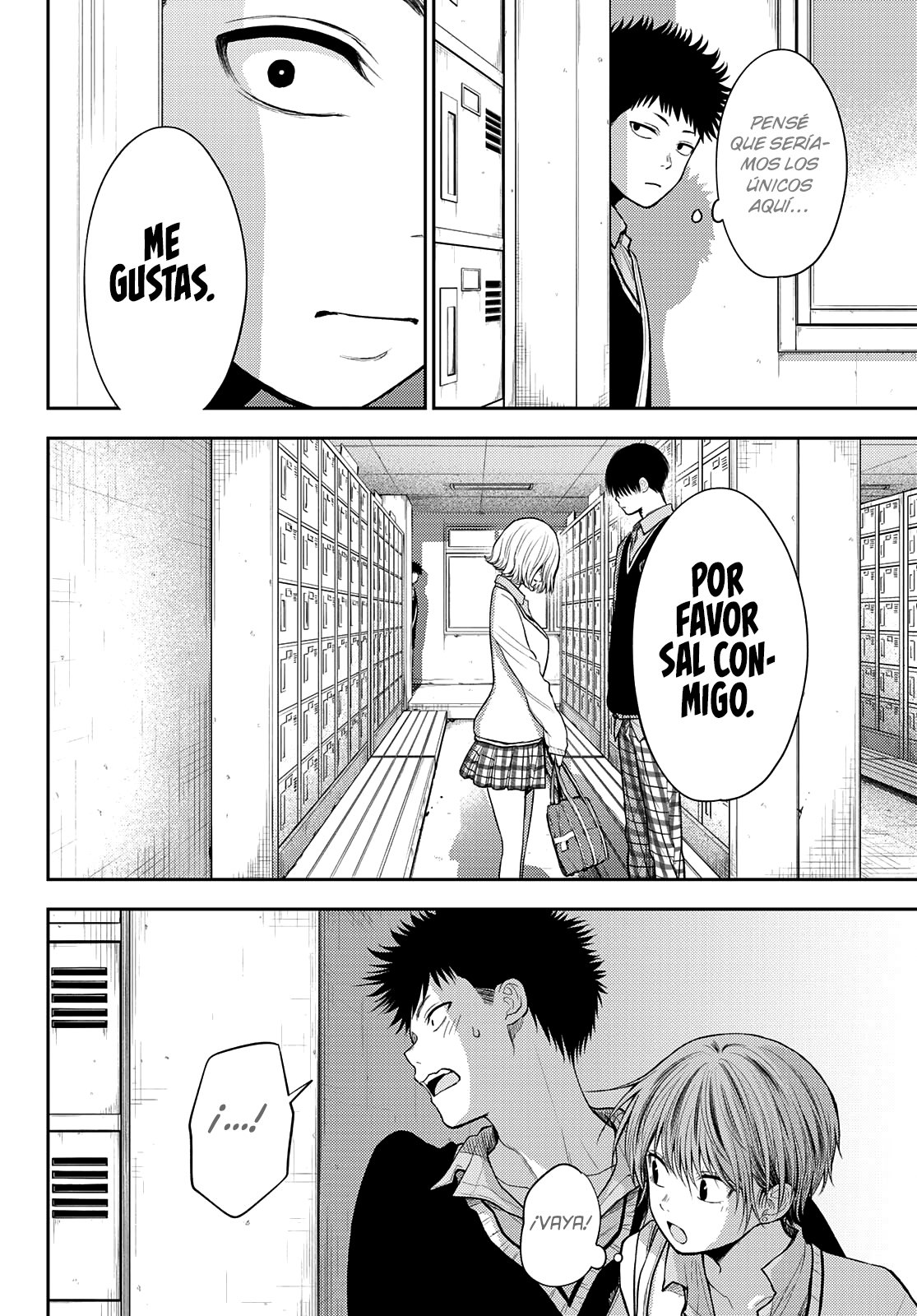 Kuroiwa Medaka Ni Watashi No Kawaii Ga Tsuujinai Capitulo 57: Ese tipo y una adulta. página 9