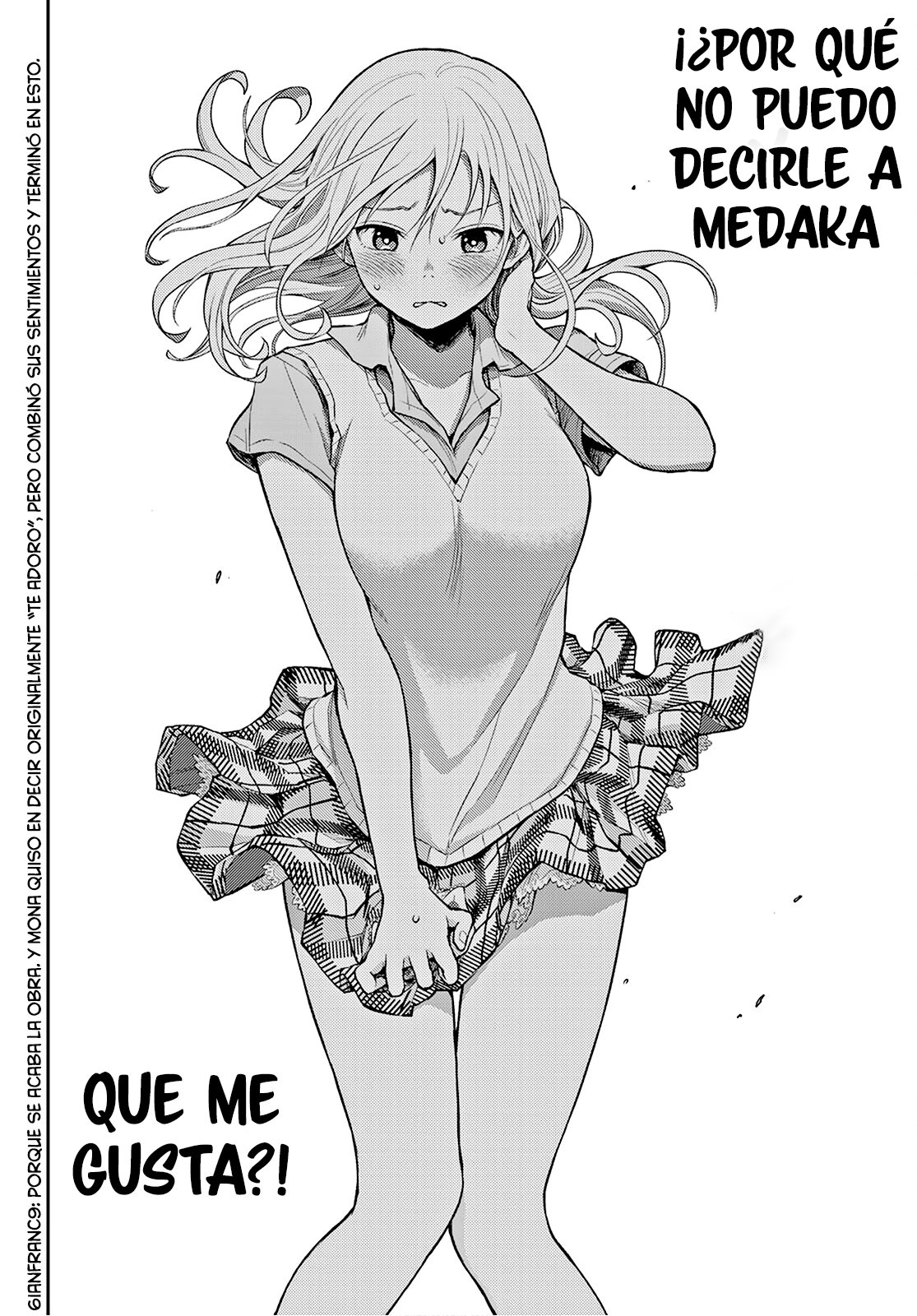 Kuroiwa Medaka Ni Watashi No Kawaii Ga Tsuujinai Capitulo 6: Me "enamoré" de ese tipo. página 14