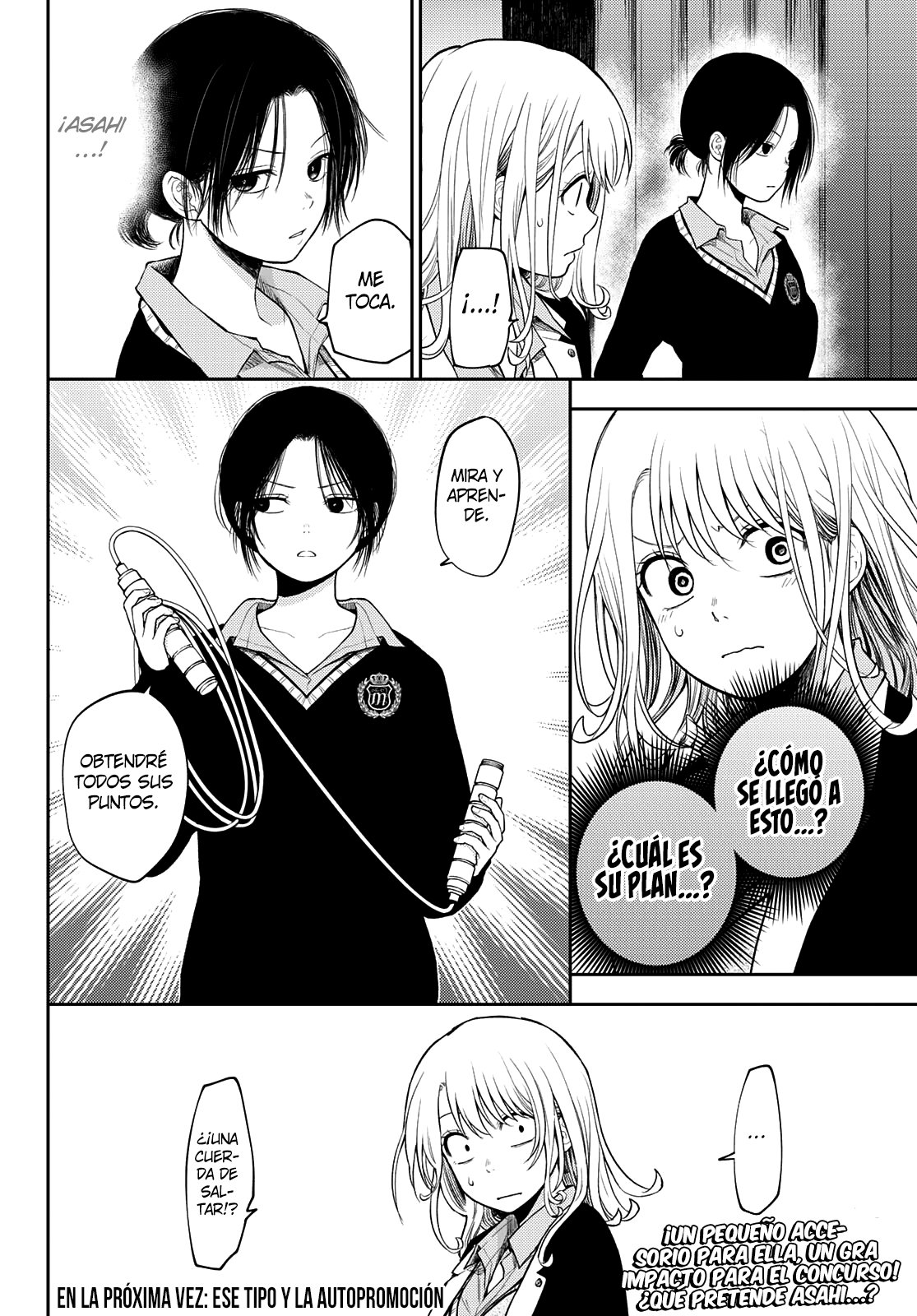 Kuroiwa Medaka Ni Watashi No Kawaii Ga Tsuujinai Capitulo 60: Ese tipo y el concurso. página 15