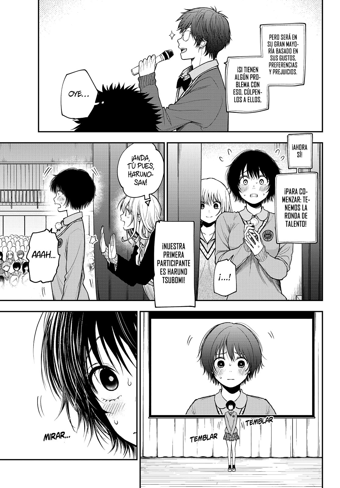 Kuroiwa Medaka Ni Watashi No Kawaii Ga Tsuujinai Capitulo 60: Ese tipo y el concurso. página 6
