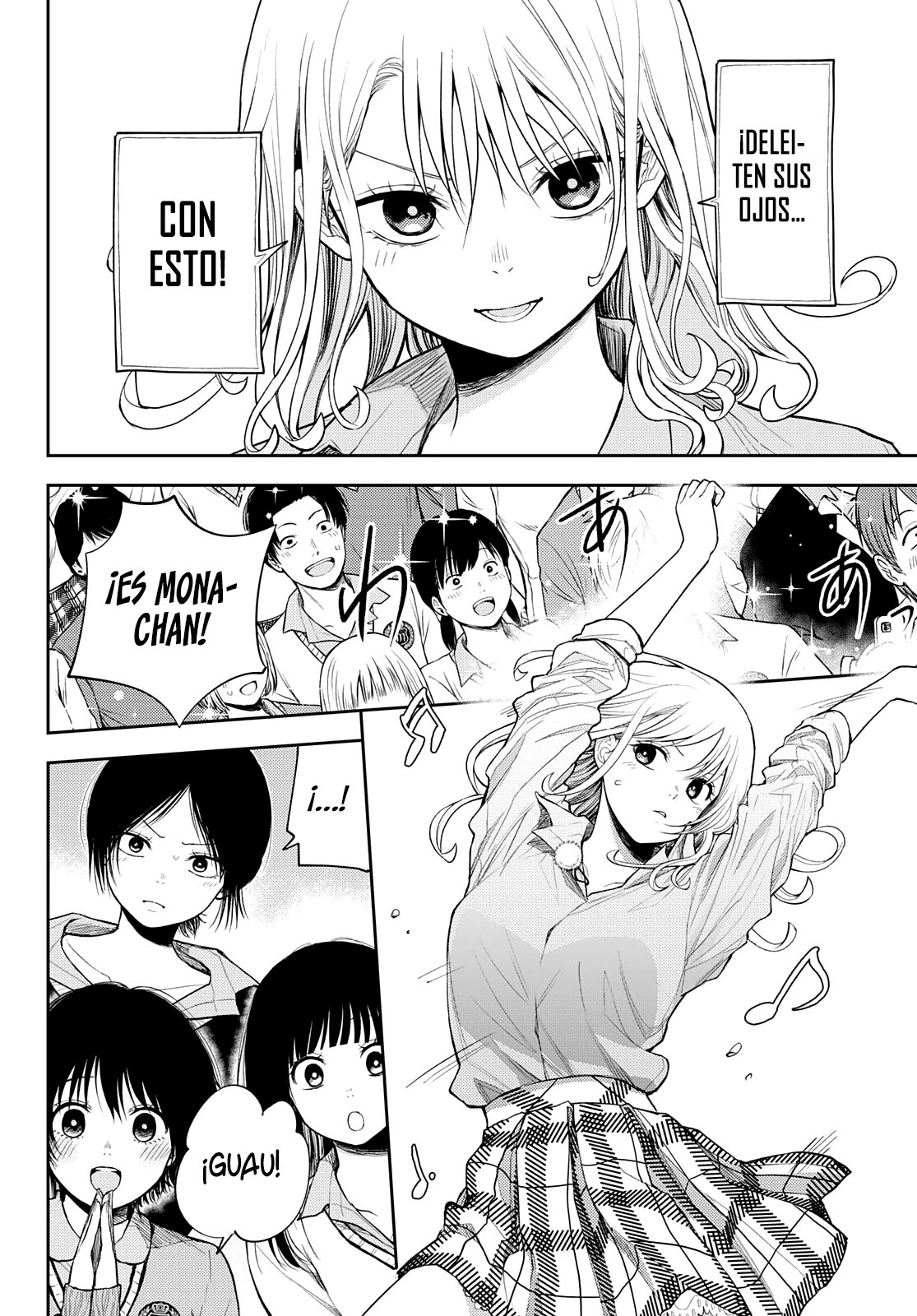 Kuroiwa Medaka Ni Watashi No Kawaii Ga Tsuujinai Capitulo 61: Ese tipo y la autopromoción. página 9